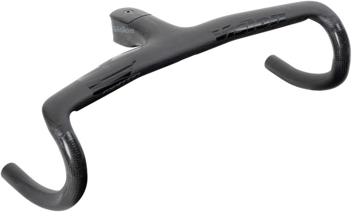 Vision Metron 5D ACR EVO Drop Handlebar 38cm Width 80mm Stem Length -6° Angle Integrated Carbon Design – BLK