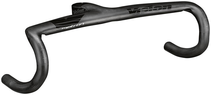 Vision Metron 5D ACR EVO Drop Handlebar 40cm Width 130mm Stem Length -6° Angle Integrated Carbon Design – BLK