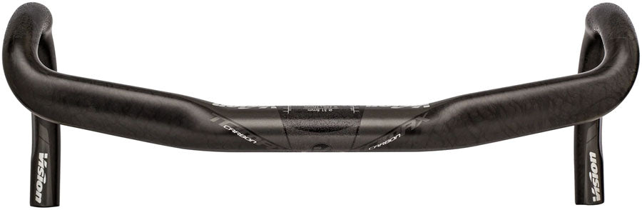 Vision TriMax 4D Compact Handlebar 31.8mm Clamp Diameter 400mm Width Compact Drop Profile – Carbon