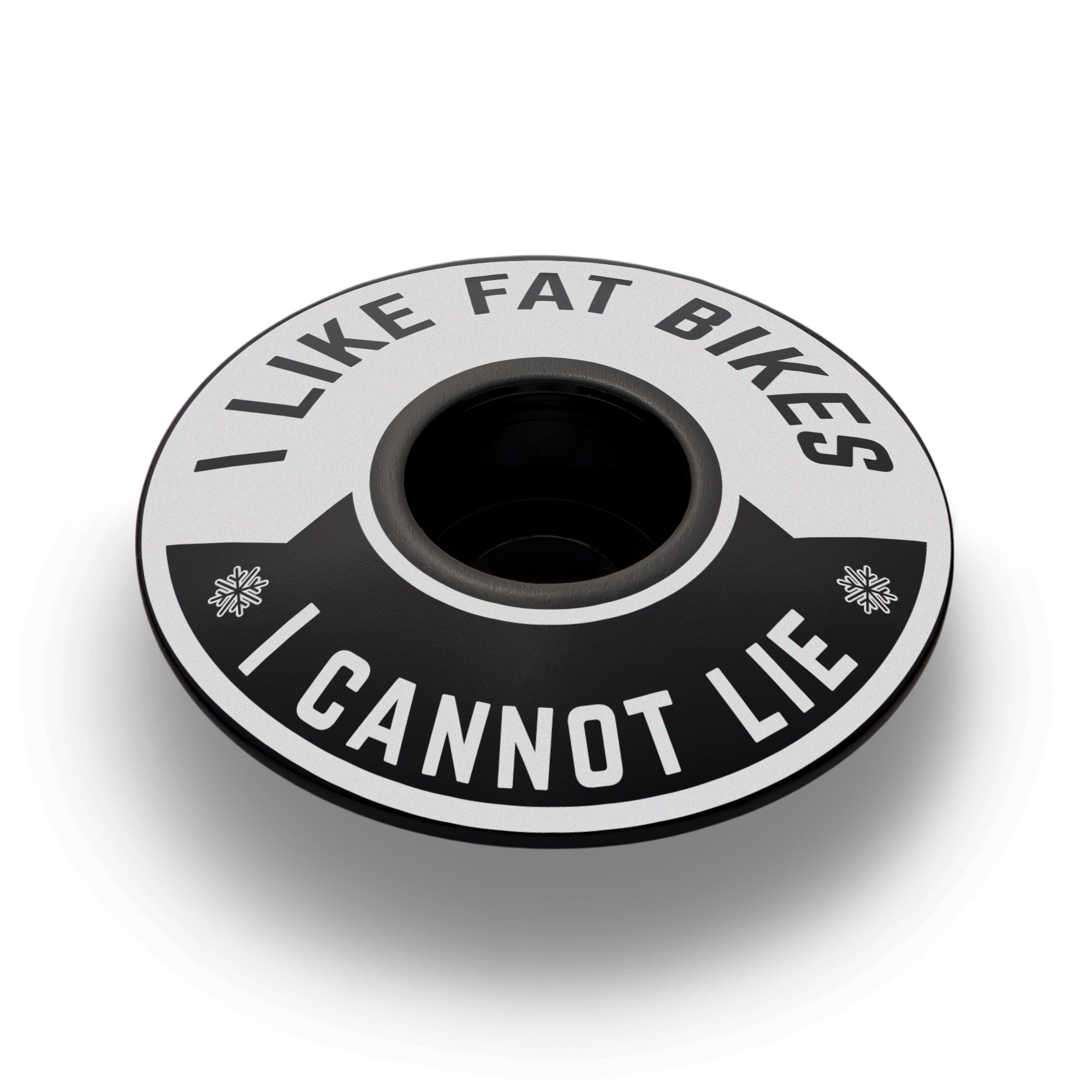 I Like Fat Bikes & I Cannot Lie Bicycle Headset Cap