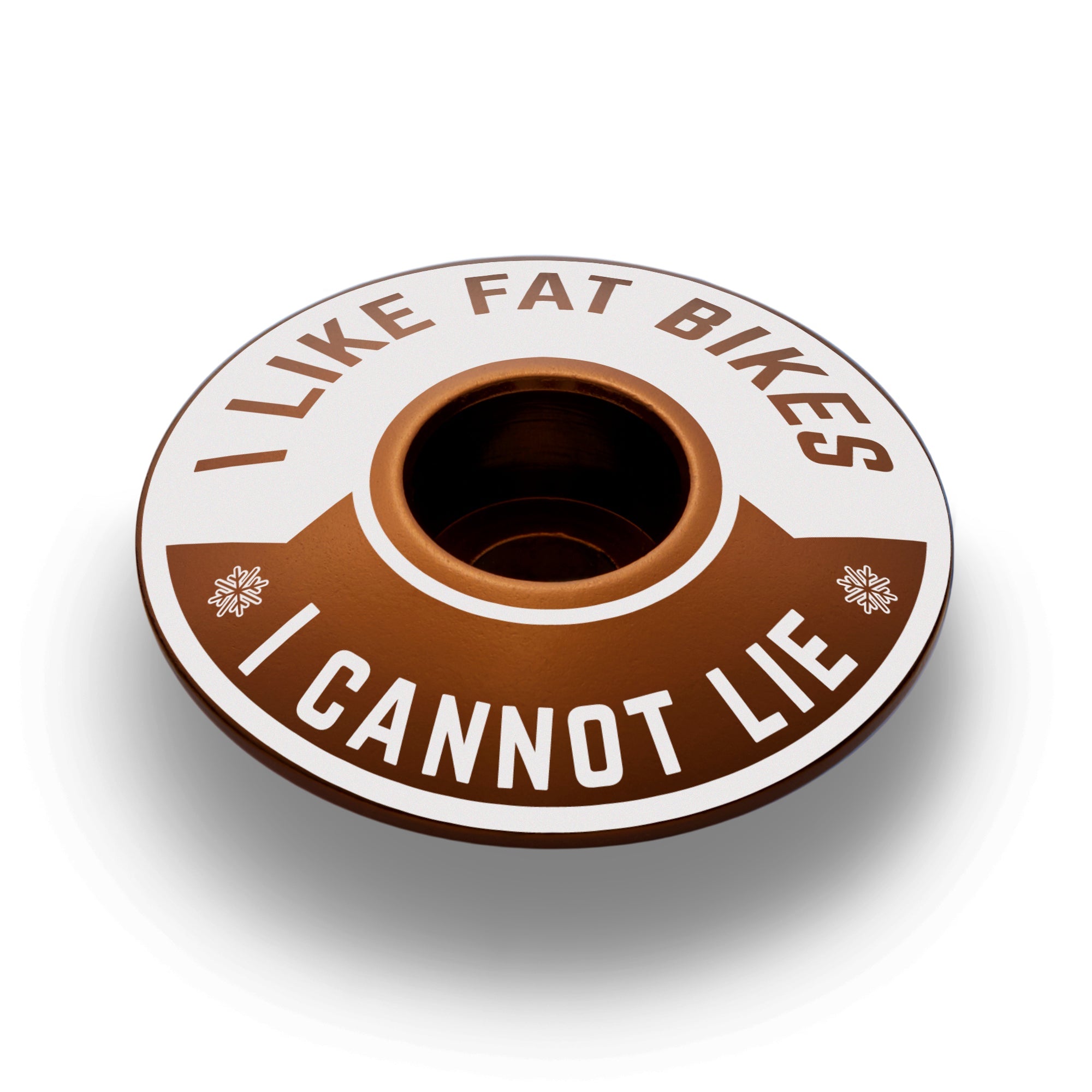 I Like Fat Bikes & I Cannot Lie Bicycle Headset Cap