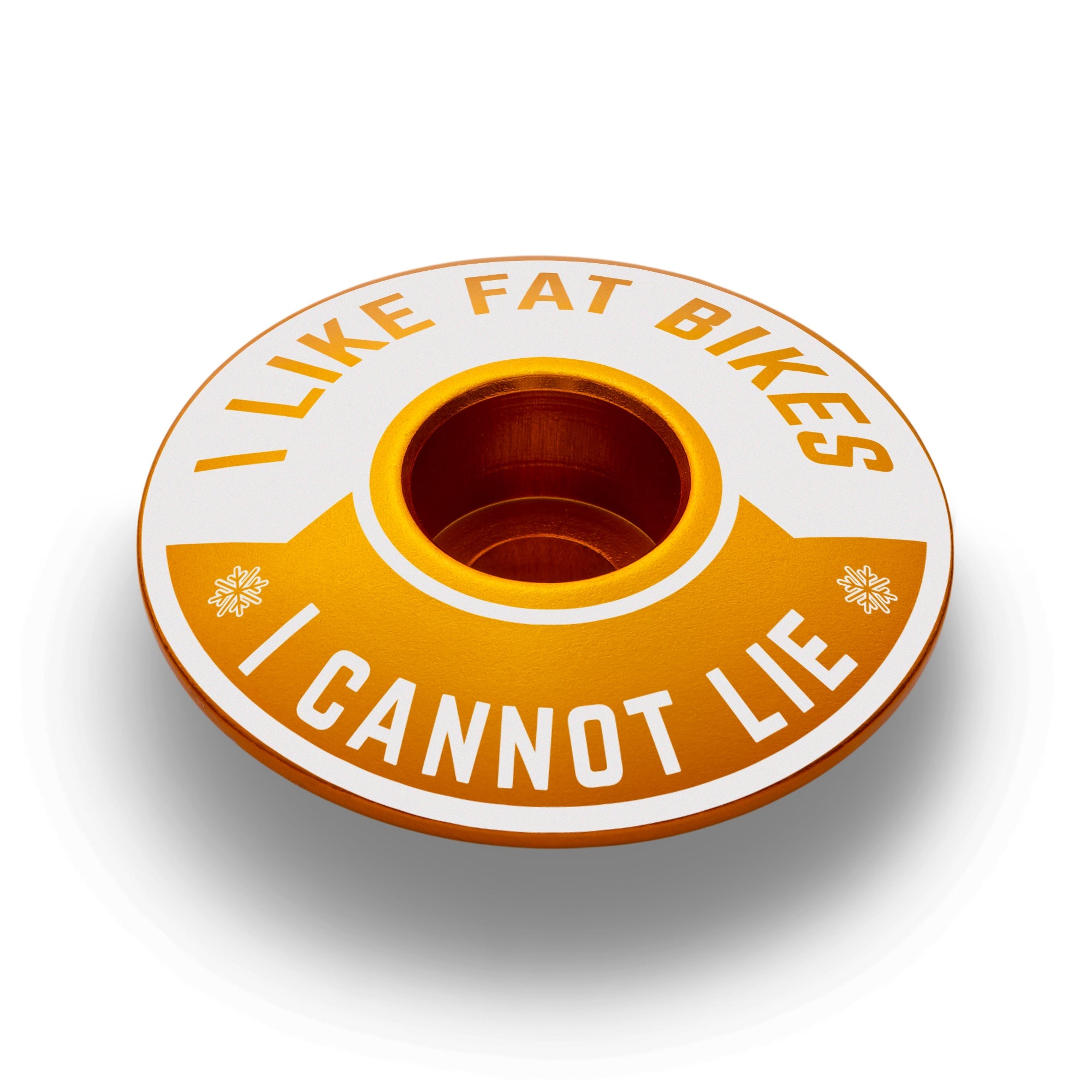 I Like Fat Bikes & I Cannot Lie Bicycle Headset Cap