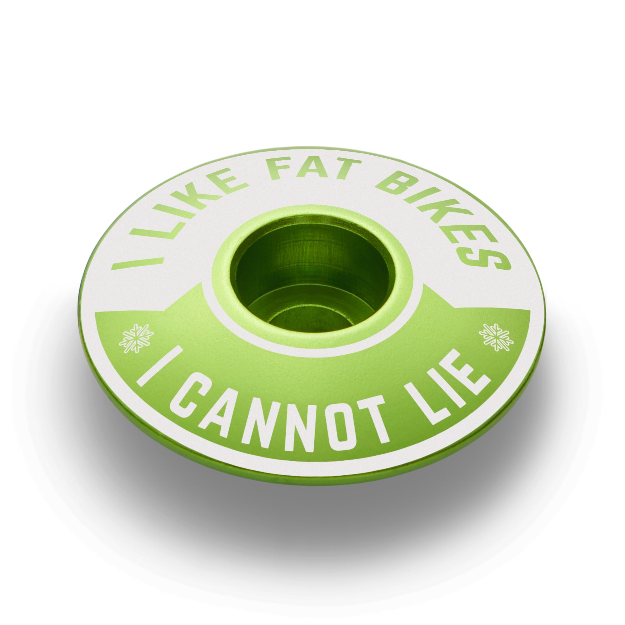 I Like Fat Bikes & I Cannot Lie Bicycle Headset Cap