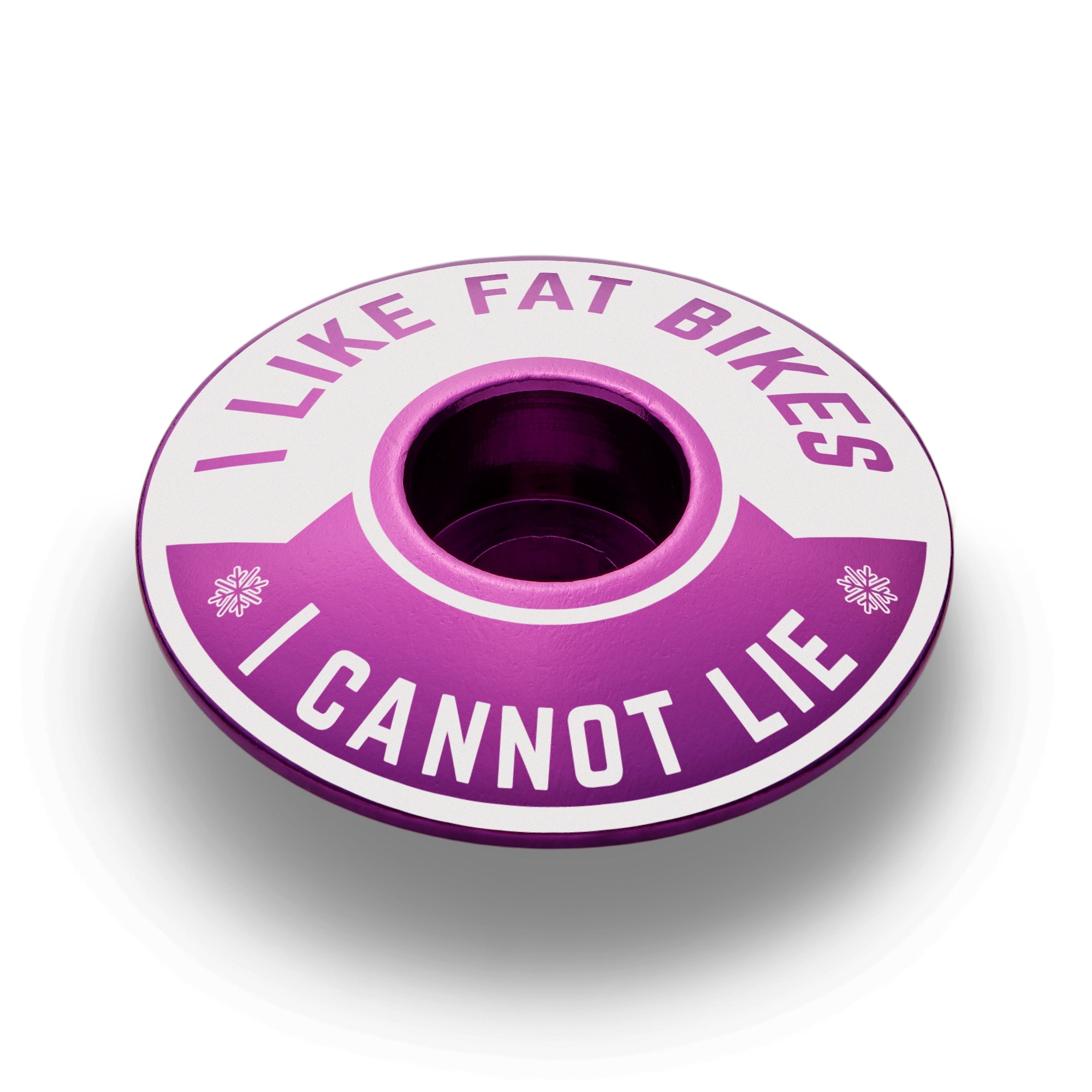 I Like Fat Bikes & I Cannot Lie Bicycle Headset Cap