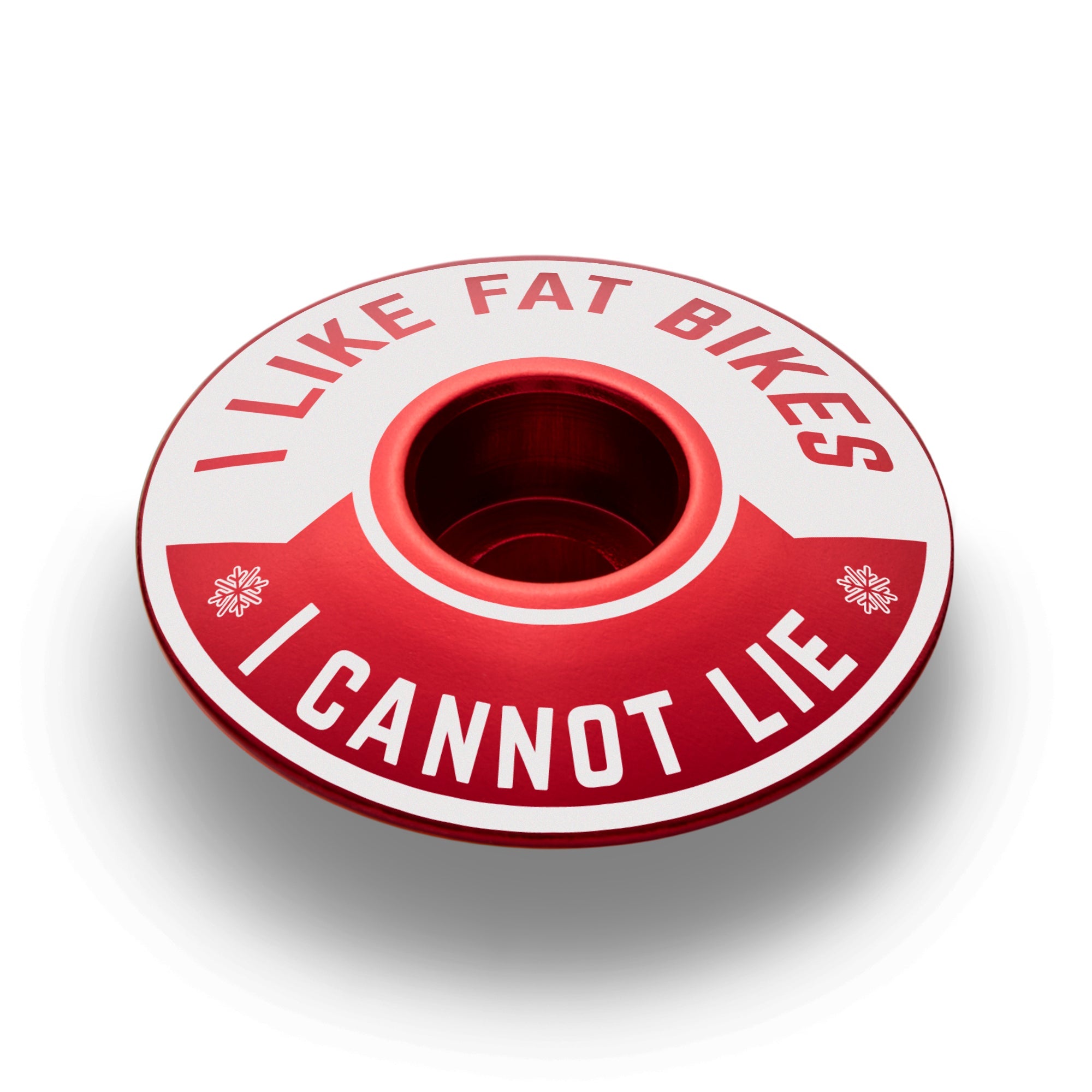 I Like Fat Bikes & I Cannot Lie Bicycle Headset Cap
