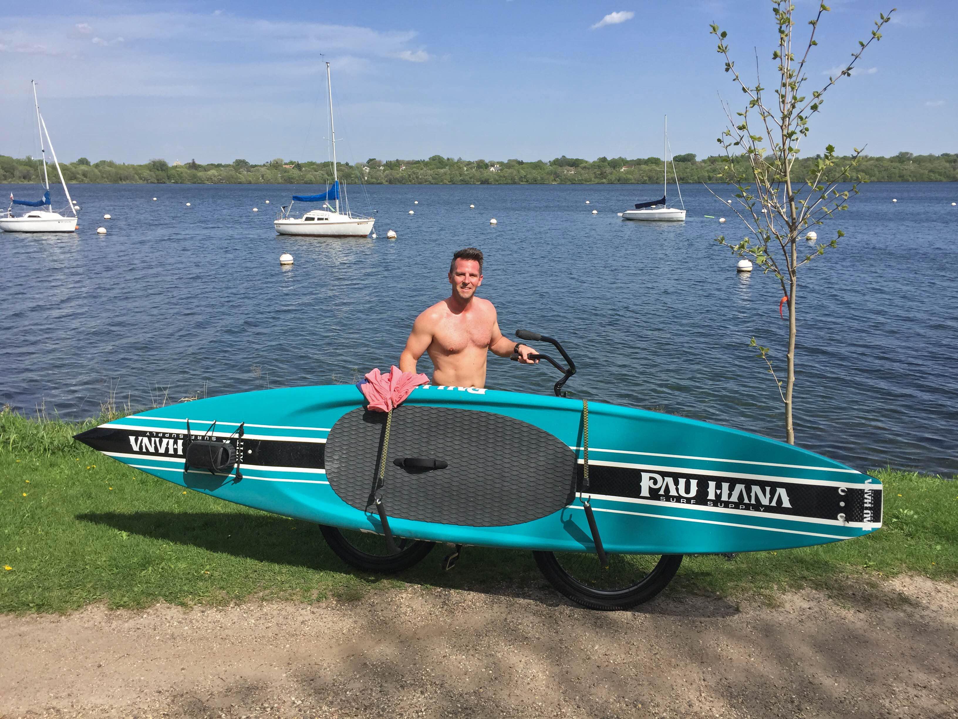 MBB Longboard Rack with SUP Lower Bar Set
