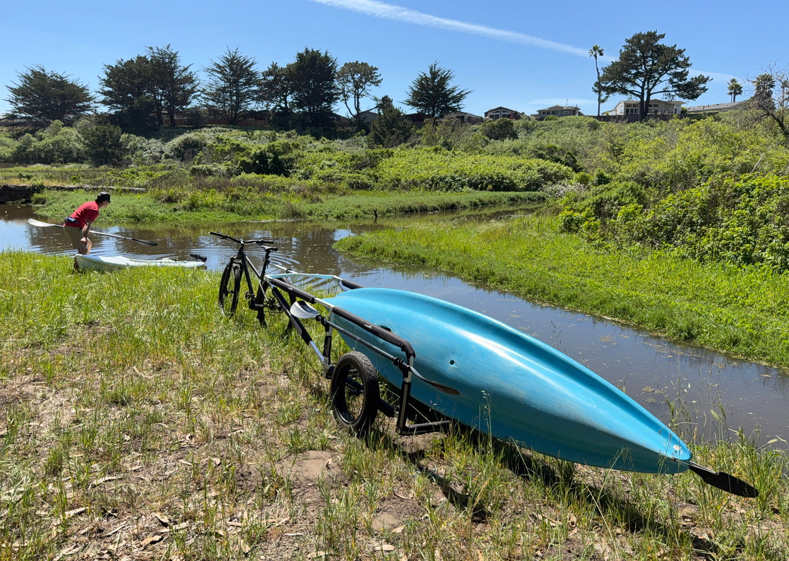 MBB SUP and Kayak Trailer V2 - Aluminum Frame