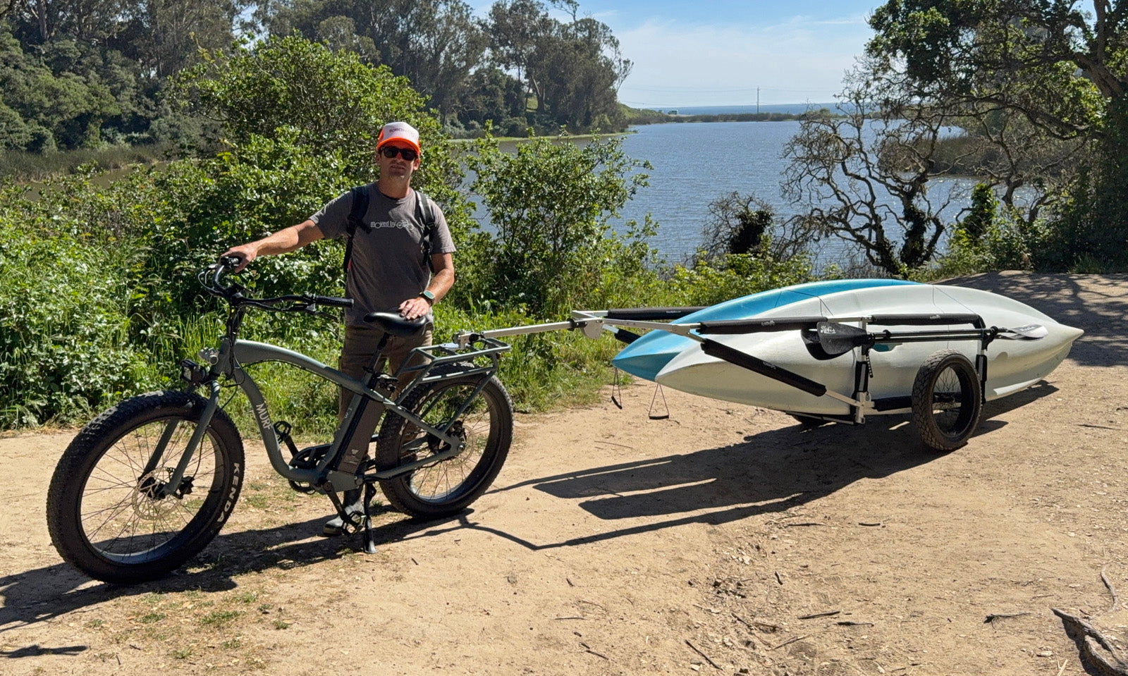 MBB SUP and Kayak Trailer V2 - Aluminum Frame