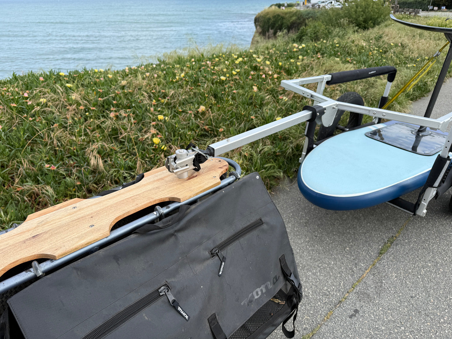 MBB SUP and Kayak Trailer V2 - Hitch Adapter