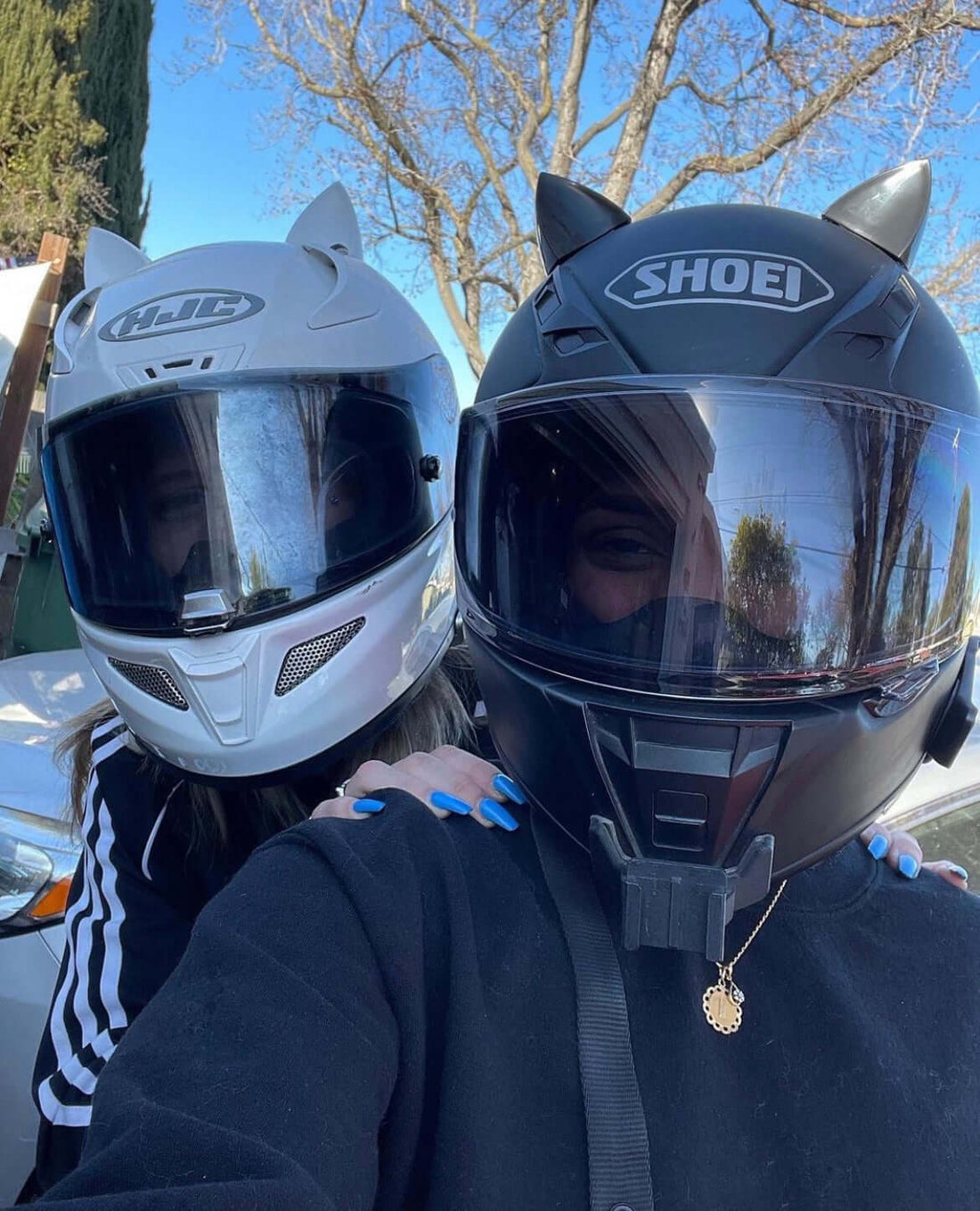 MagNeatOhz: Cat Ears for Helmet White