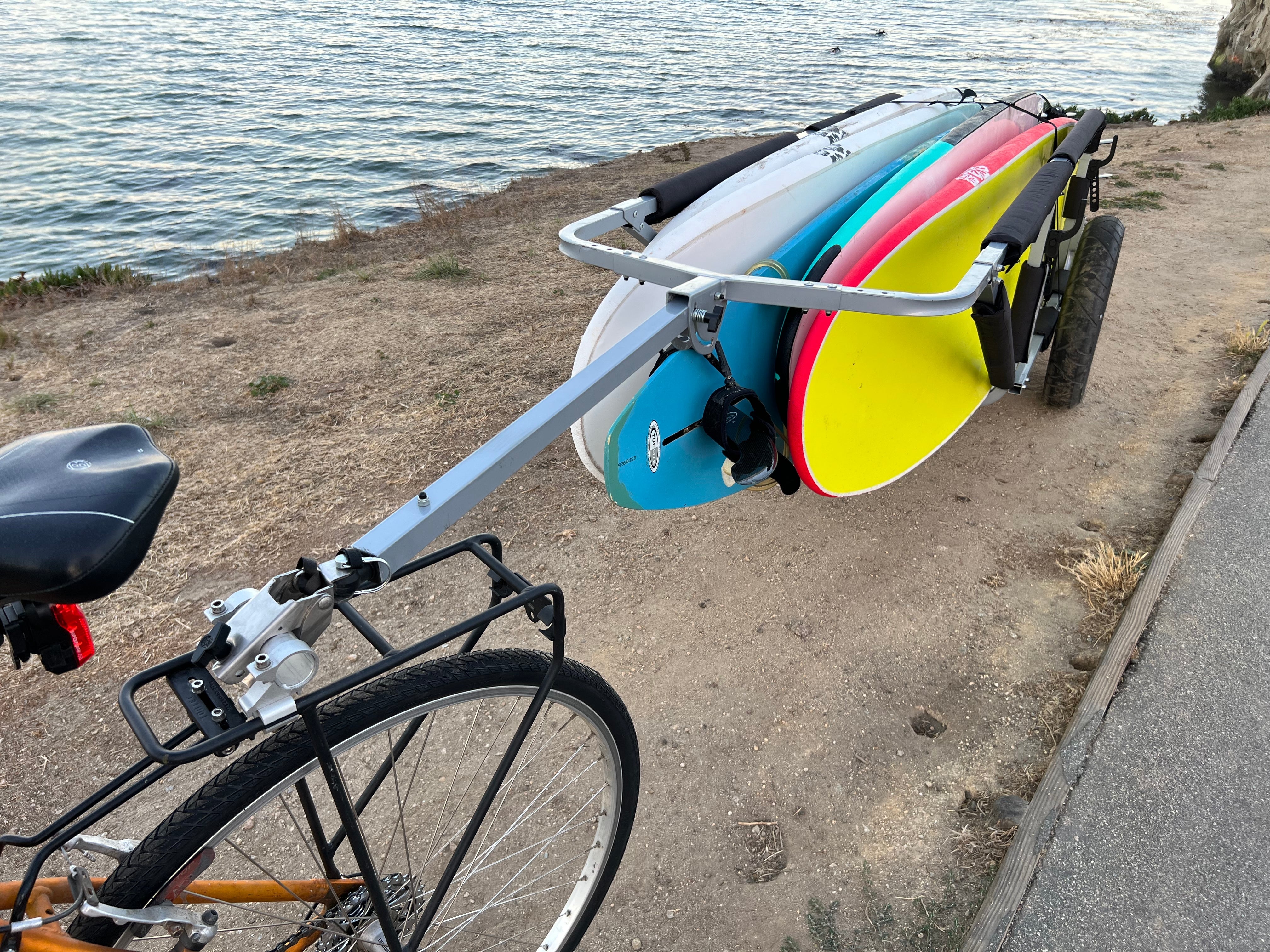MBB SUP and Kayak Trailer V1 - Steel Frame