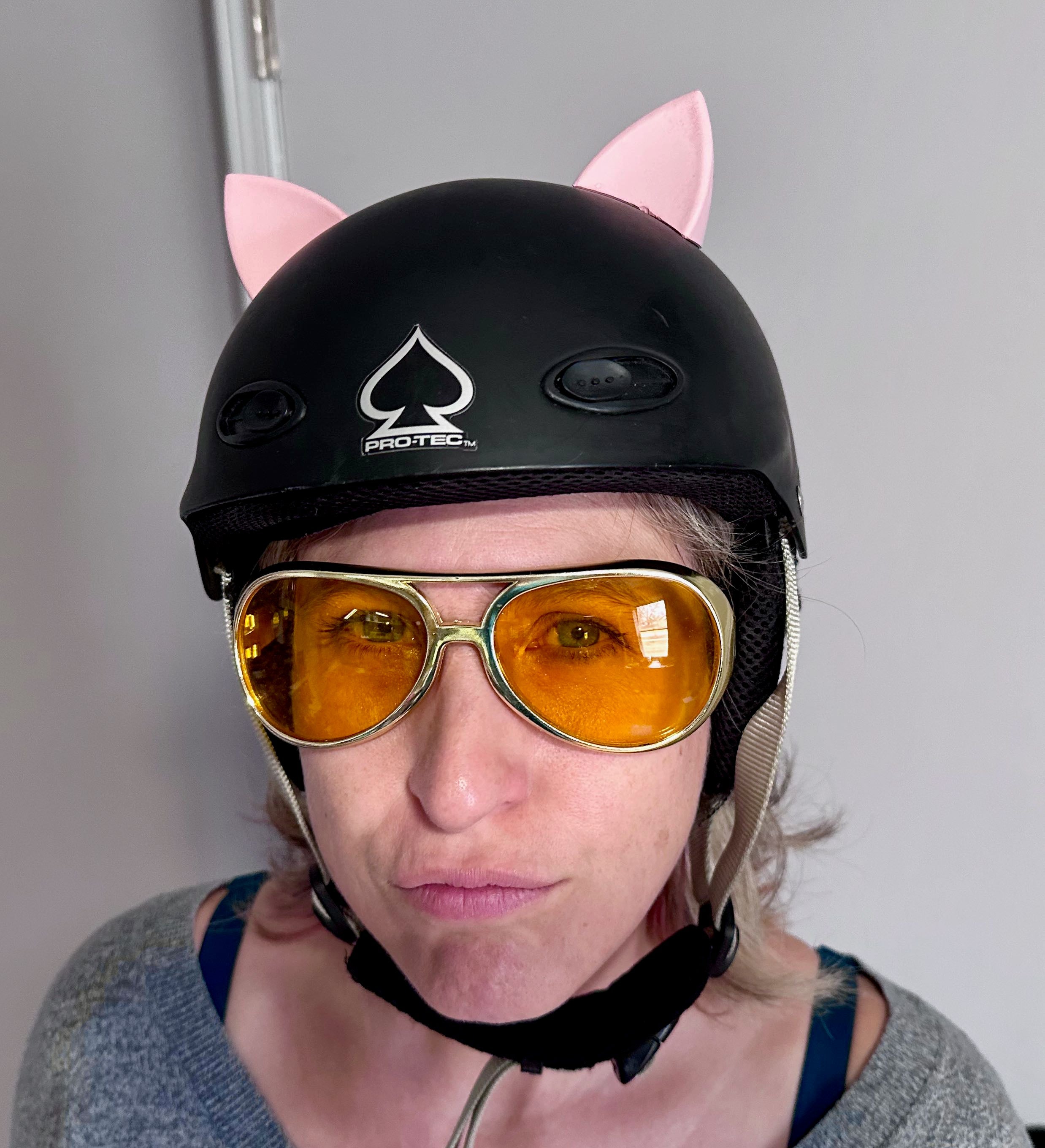 Softeez: Pink Cat Ears for Helmet