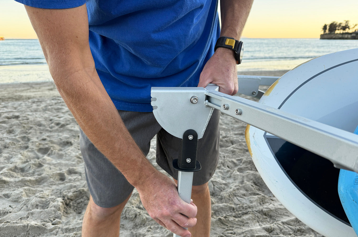 MBB SUP and Kayak Trailer V2 - Aluminum Frame