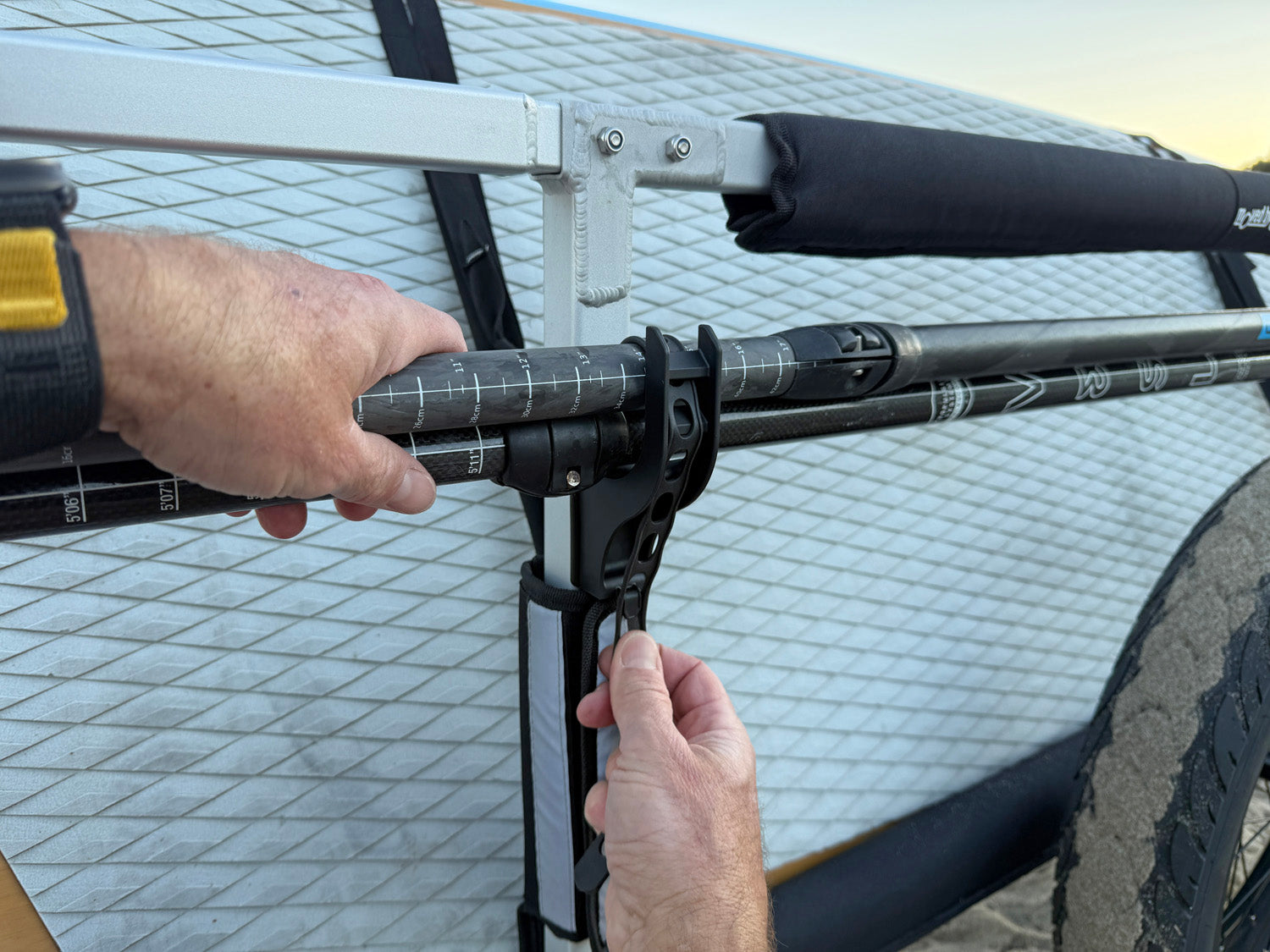 MBB SUP and Kayak Trailer V2 - Aluminum Frame