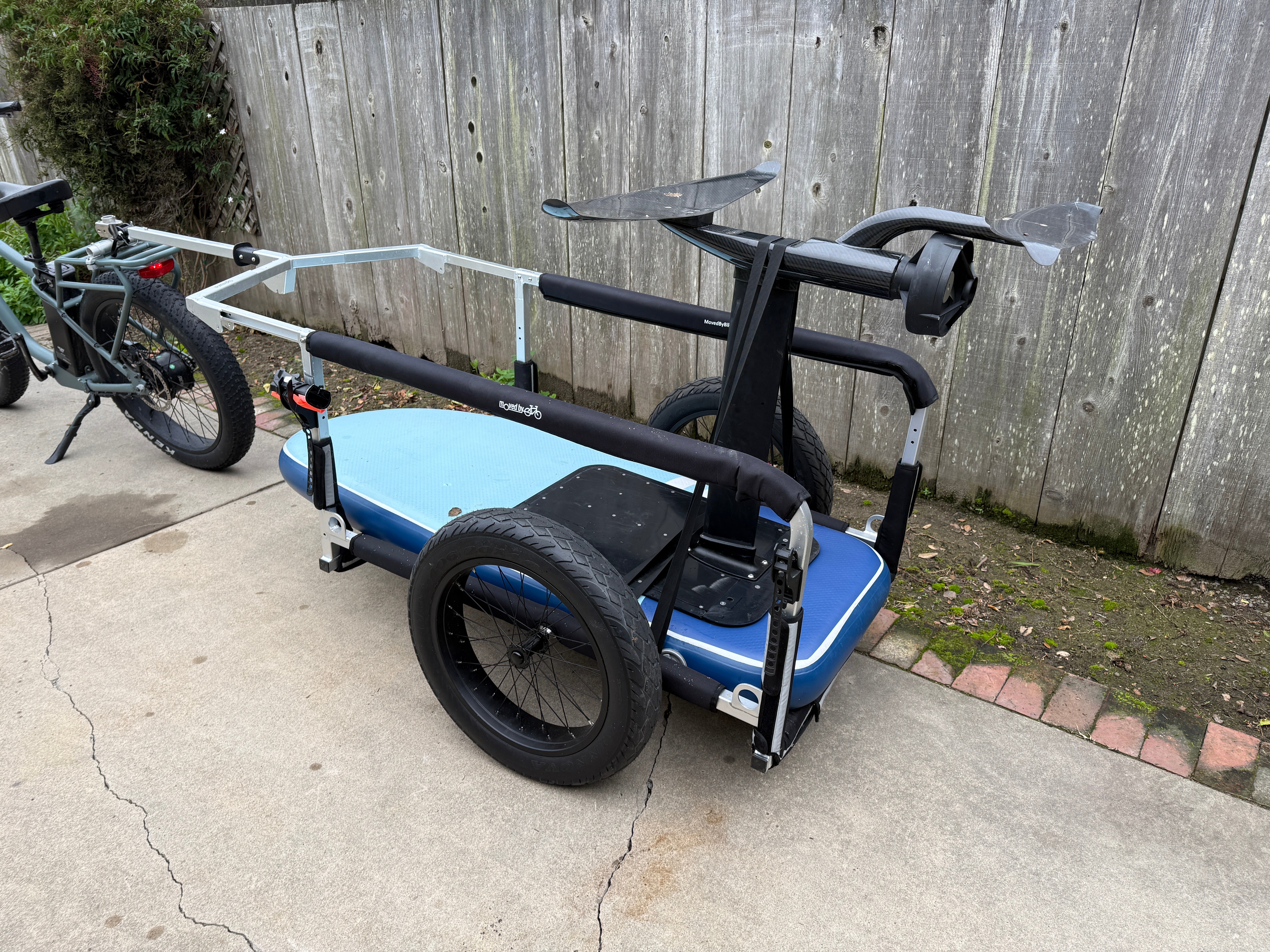 MBB SUP and Kayak Trailer V2 - Aluminum Frame