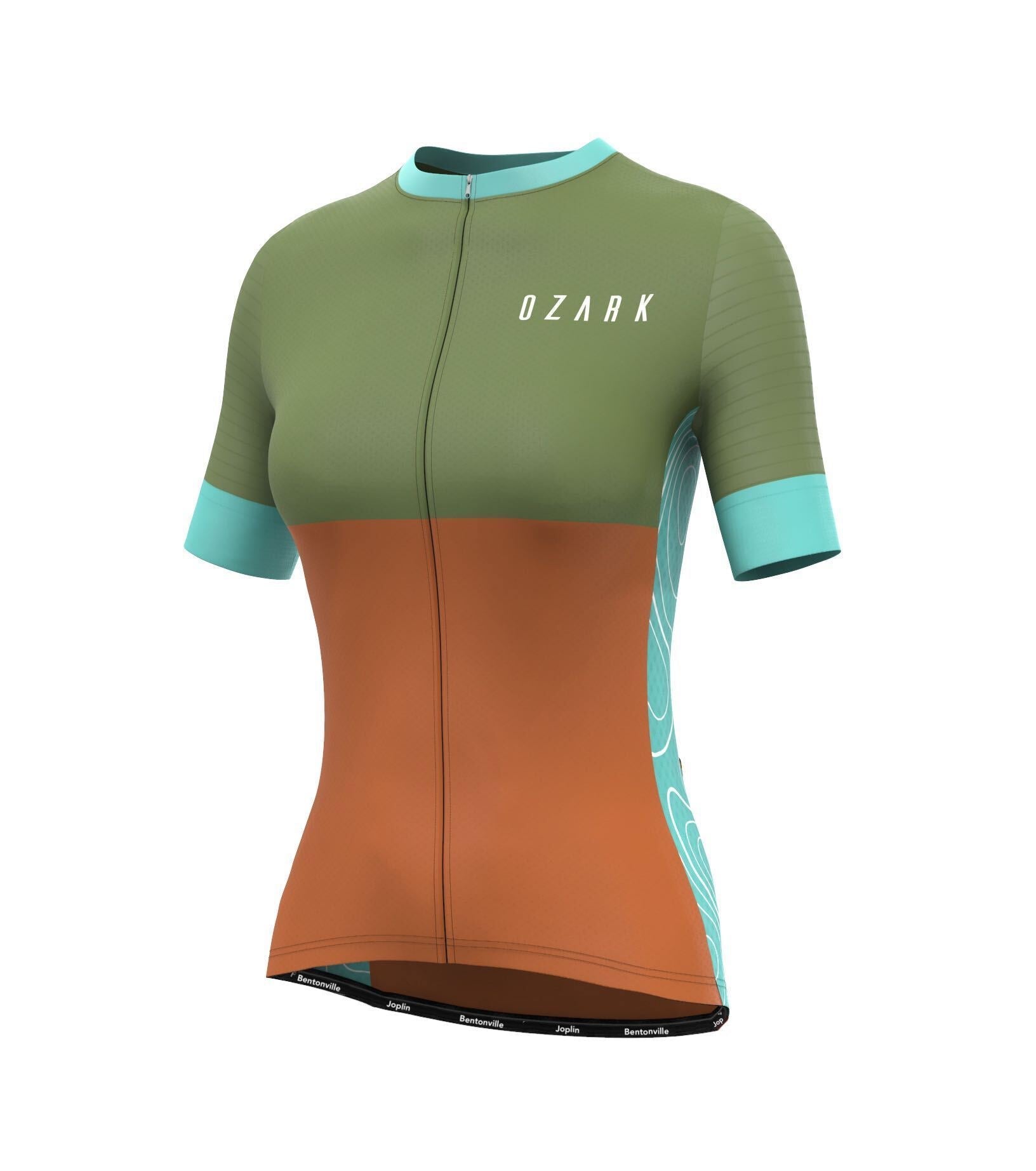 Women's Cycling Jersey | Green Core