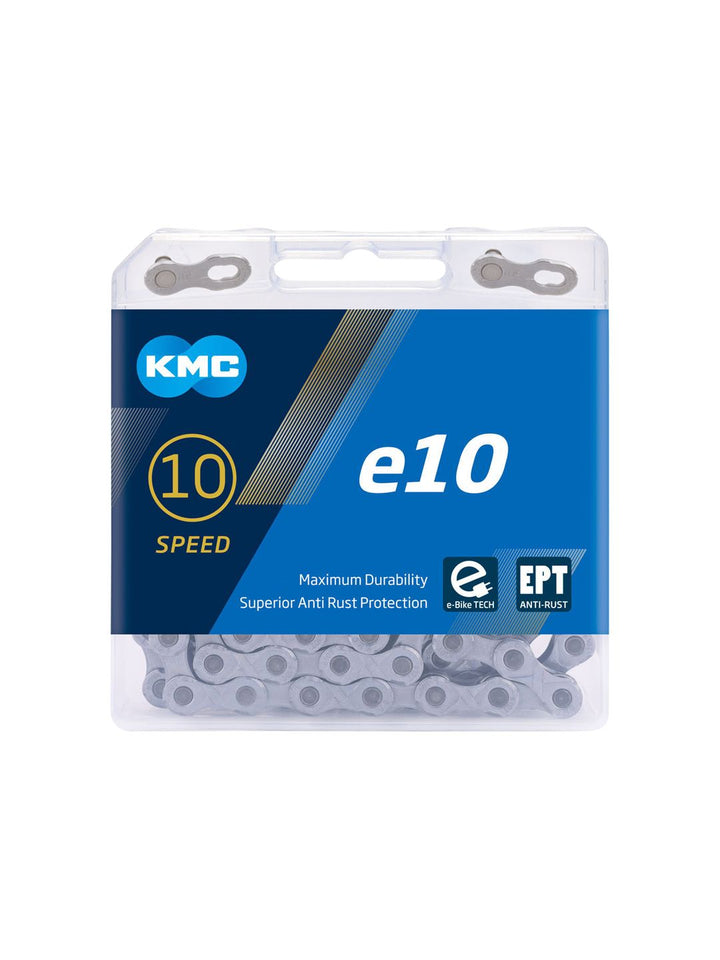 KMC e10 EPT eBike Chain - 10 Speed 136 Links Grey
