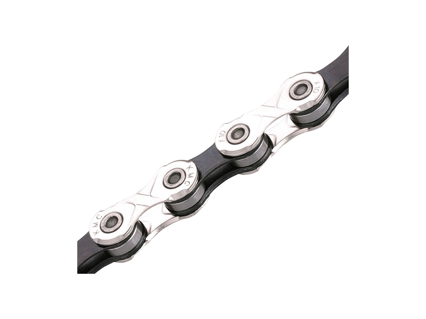 KMC X10 Chain - 10-Speed 116 Links Silver/Black