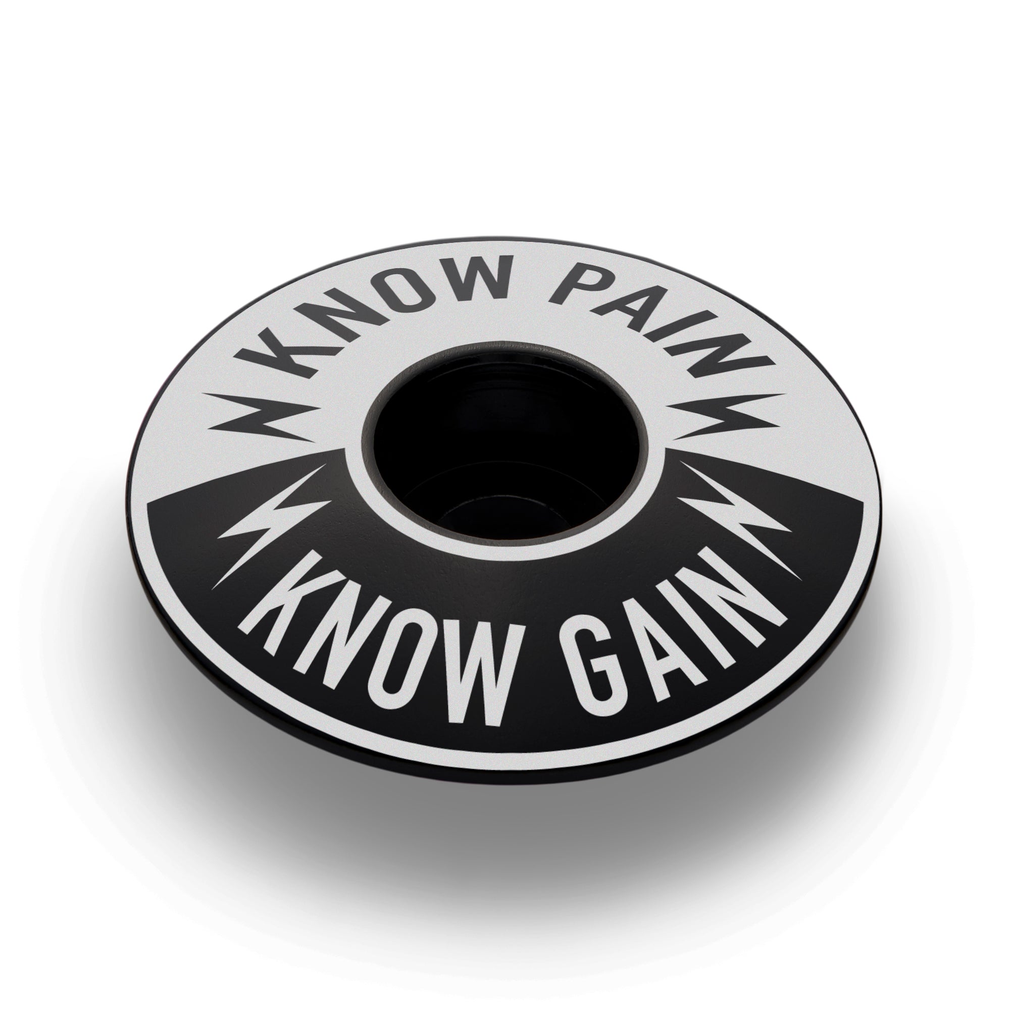 Know Pain Know Gain - Bicycle Headset Cap