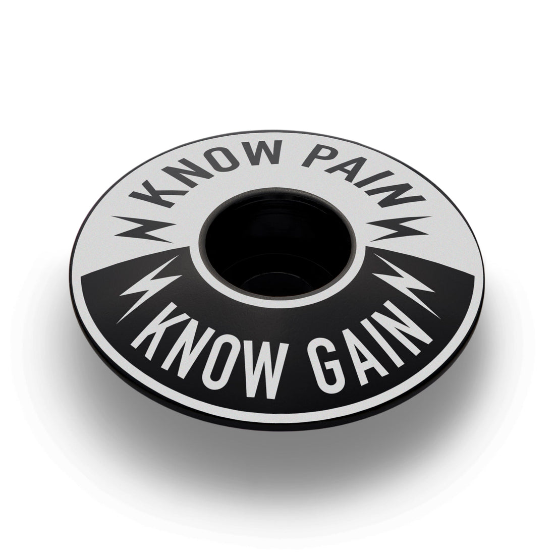 Know Pain Know Gain - Bicycle Headset Cap