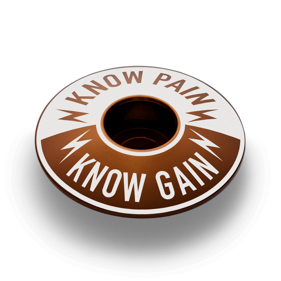 Know Pain Know Gain - Bicycle Headset Cap