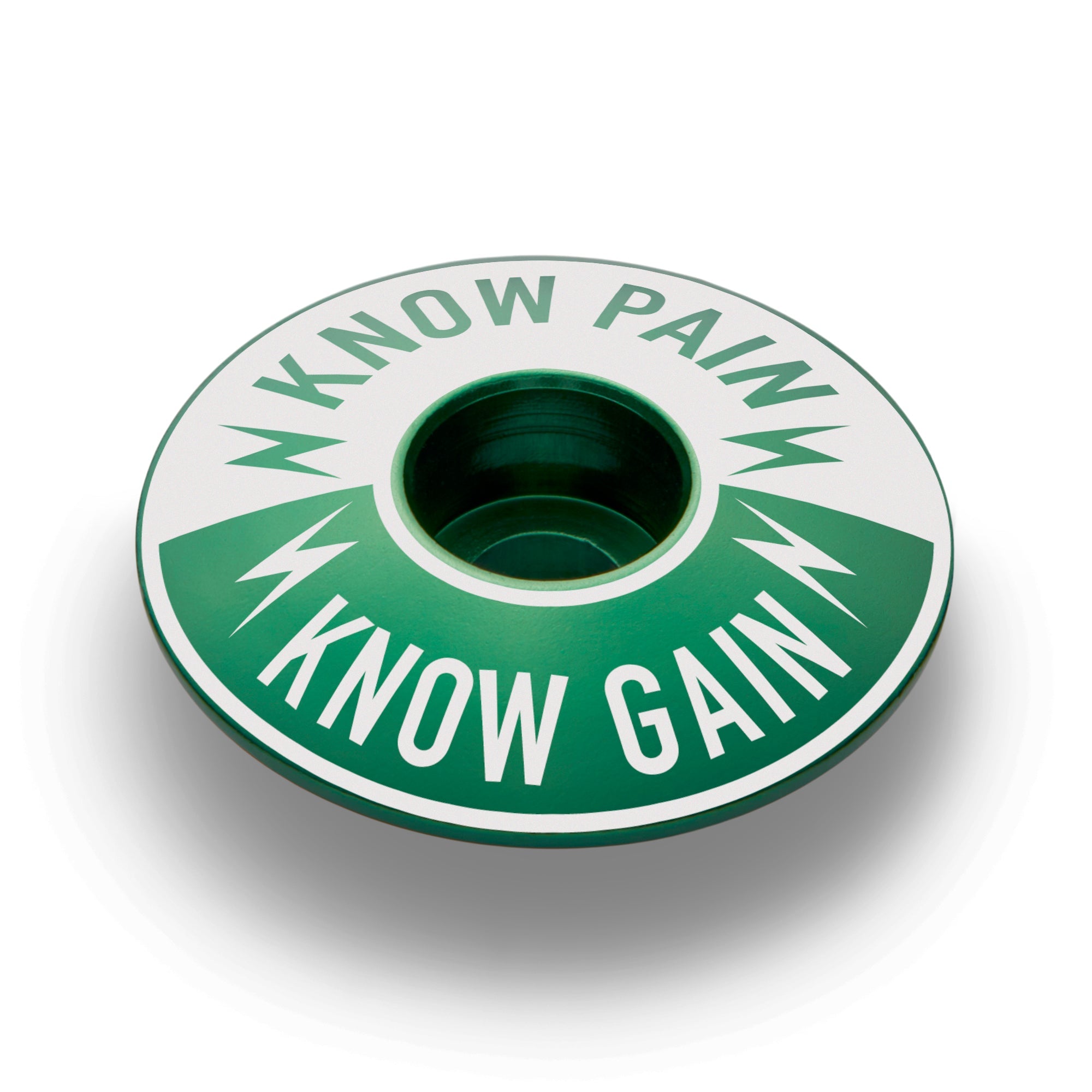 Know Pain Know Gain - Bicycle Headset Cap