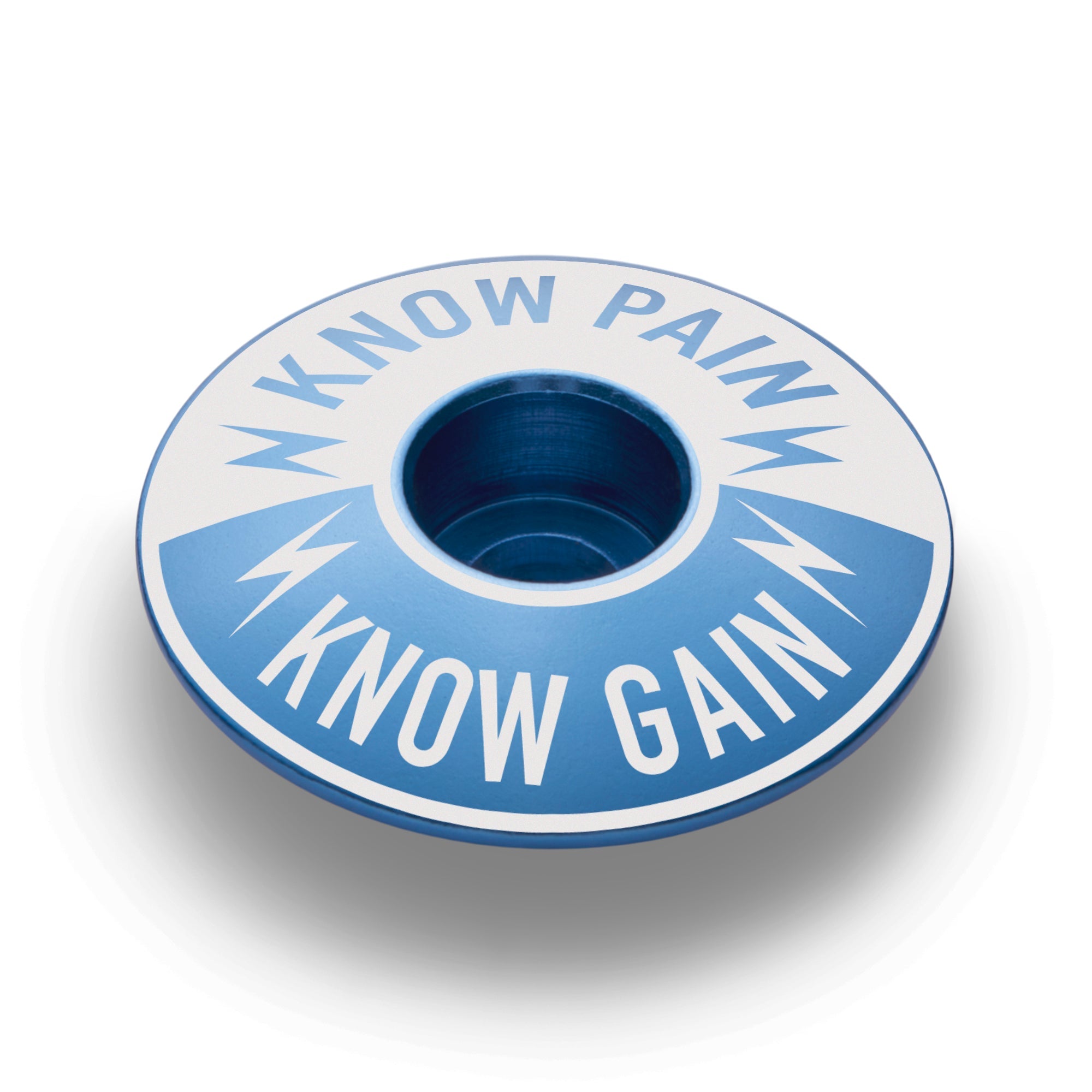 Know Pain Know Gain - Bicycle Headset Cap