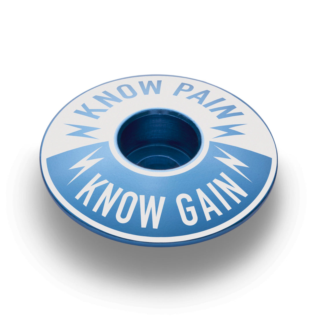 Know Pain Know Gain - Bicycle Headset Cap