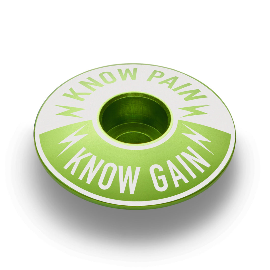 Know Pain Know Gain - Bicycle Headset Cap