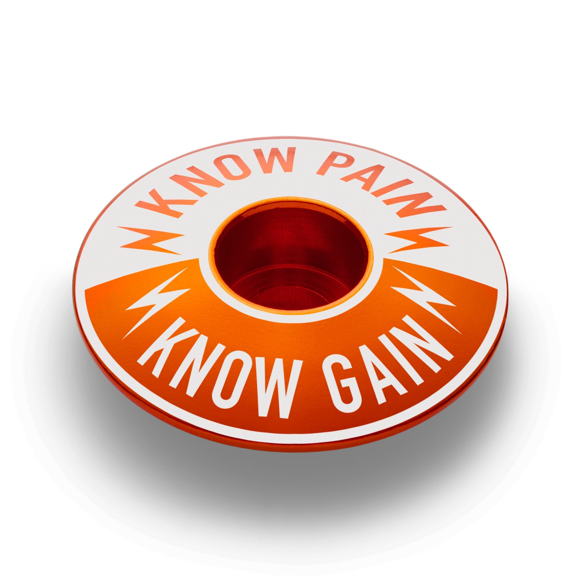 Know Pain Know Gain - Bicycle Headset Cap