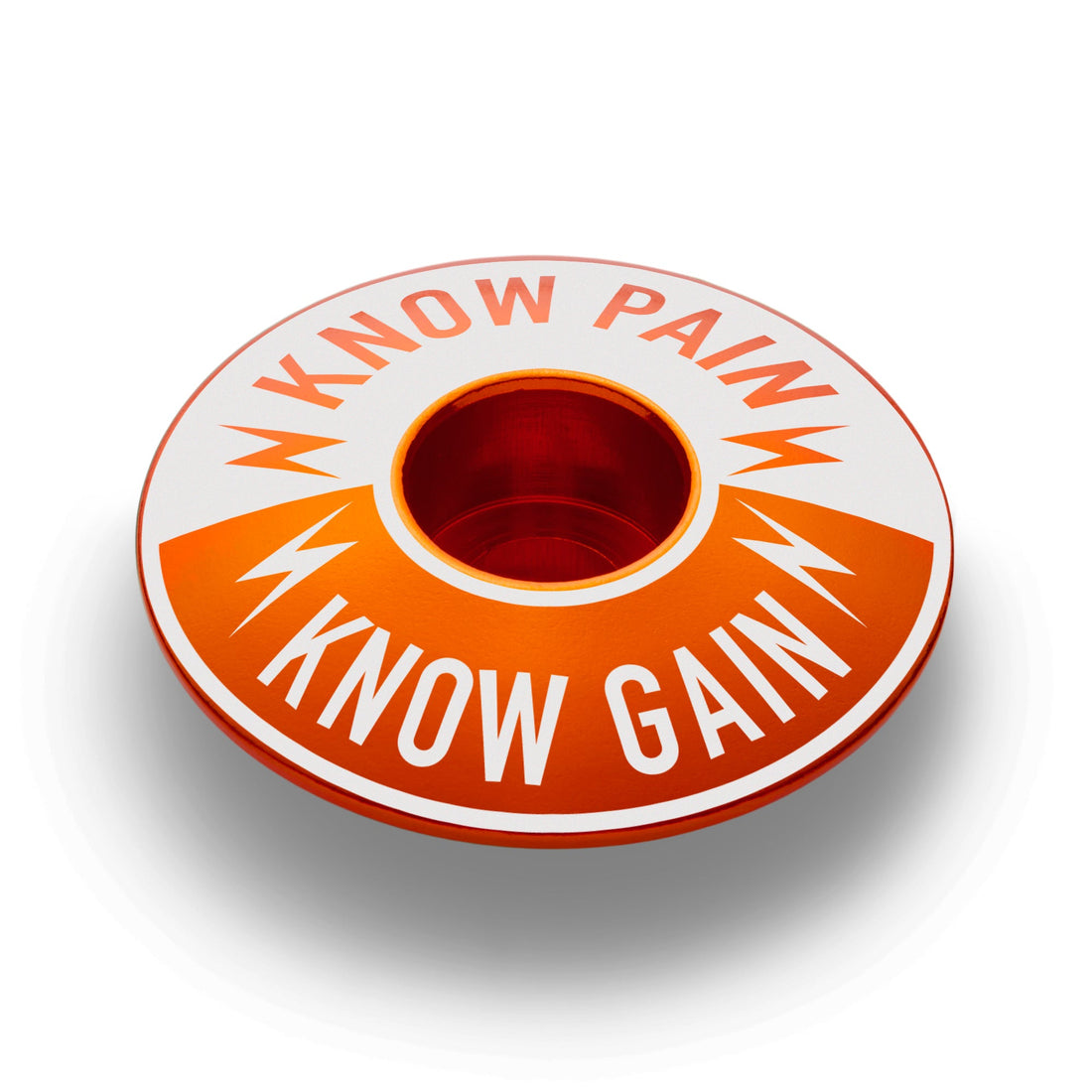 Know Pain Know Gain - Bicycle Headset Cap