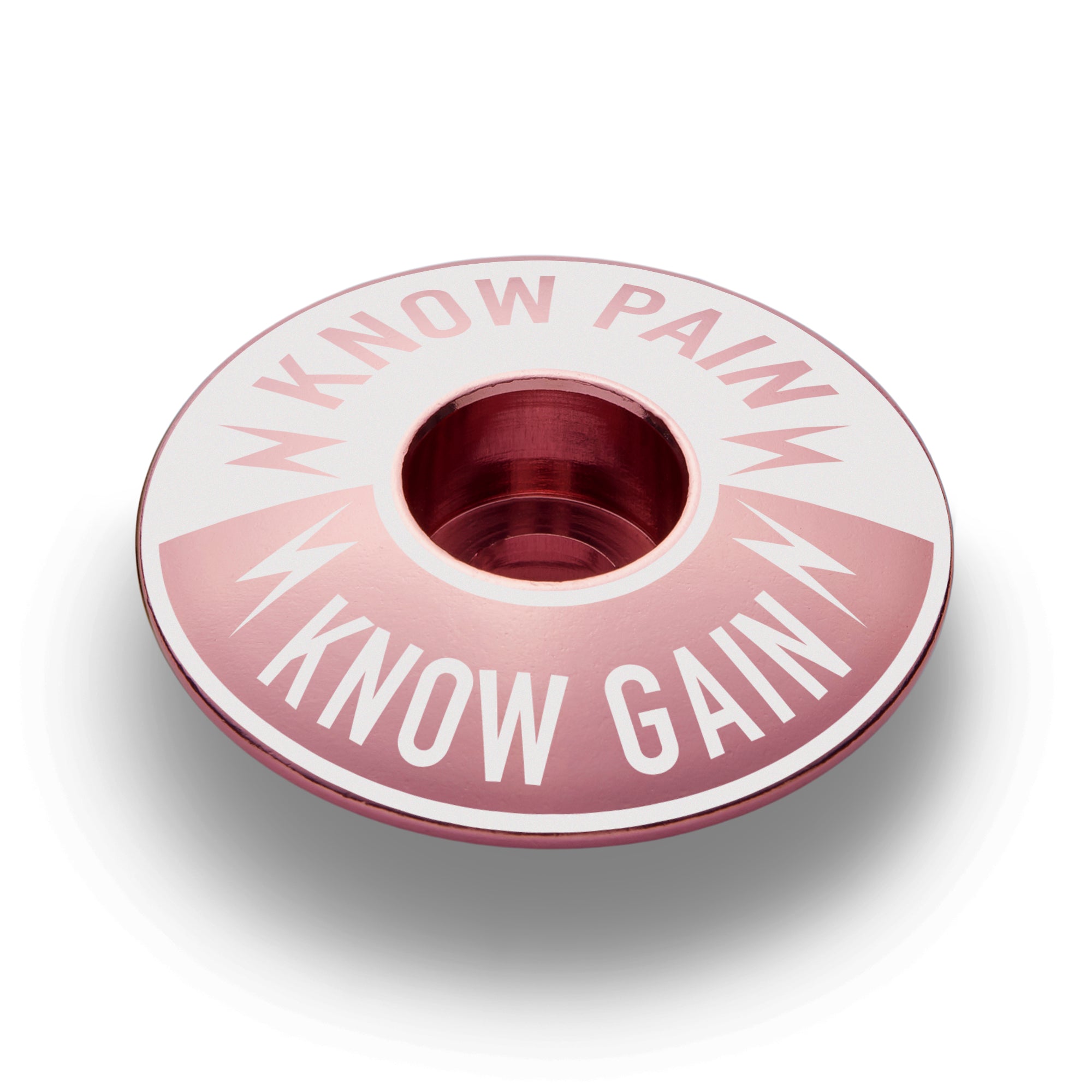 Know Pain Know Gain - Bicycle Headset Cap