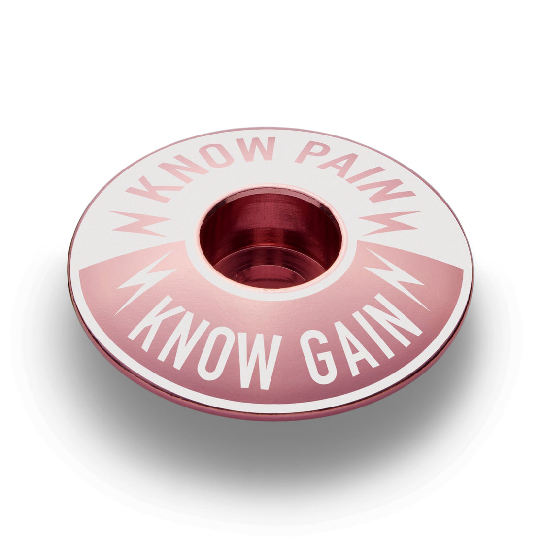 Know Pain Know Gain - Bicycle Headset Cap