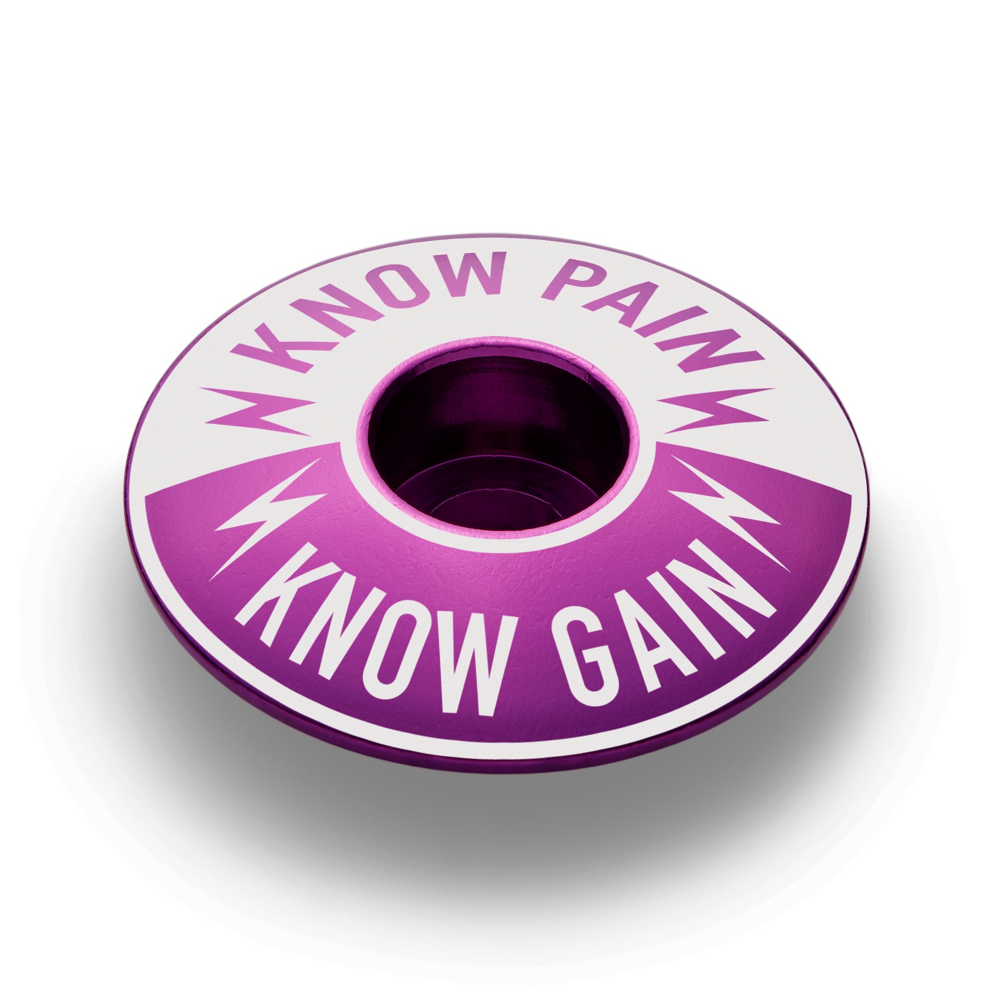 Know Pain Know Gain - Bicycle Headset Cap