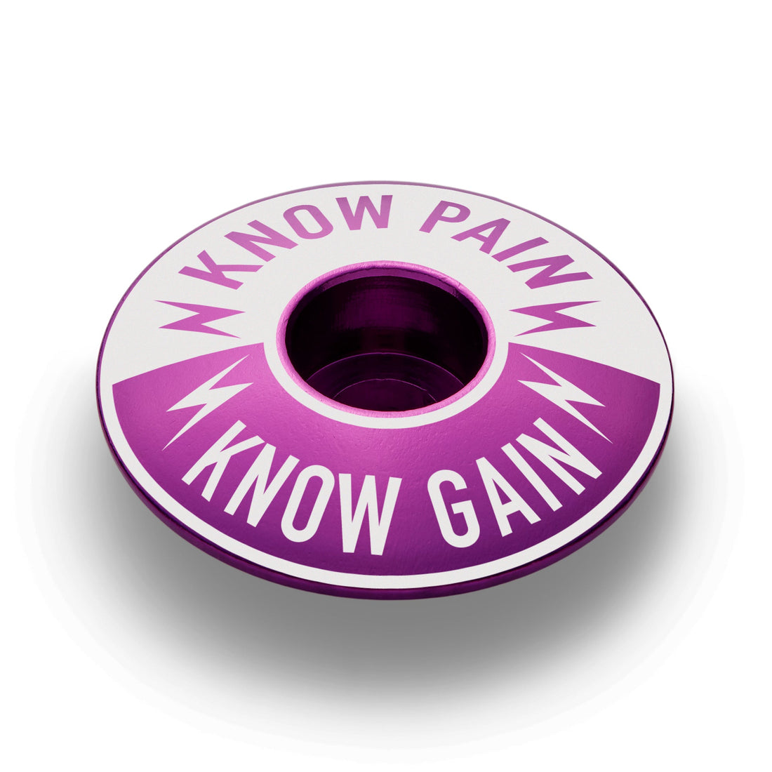 Know Pain Know Gain - Bicycle Headset Cap