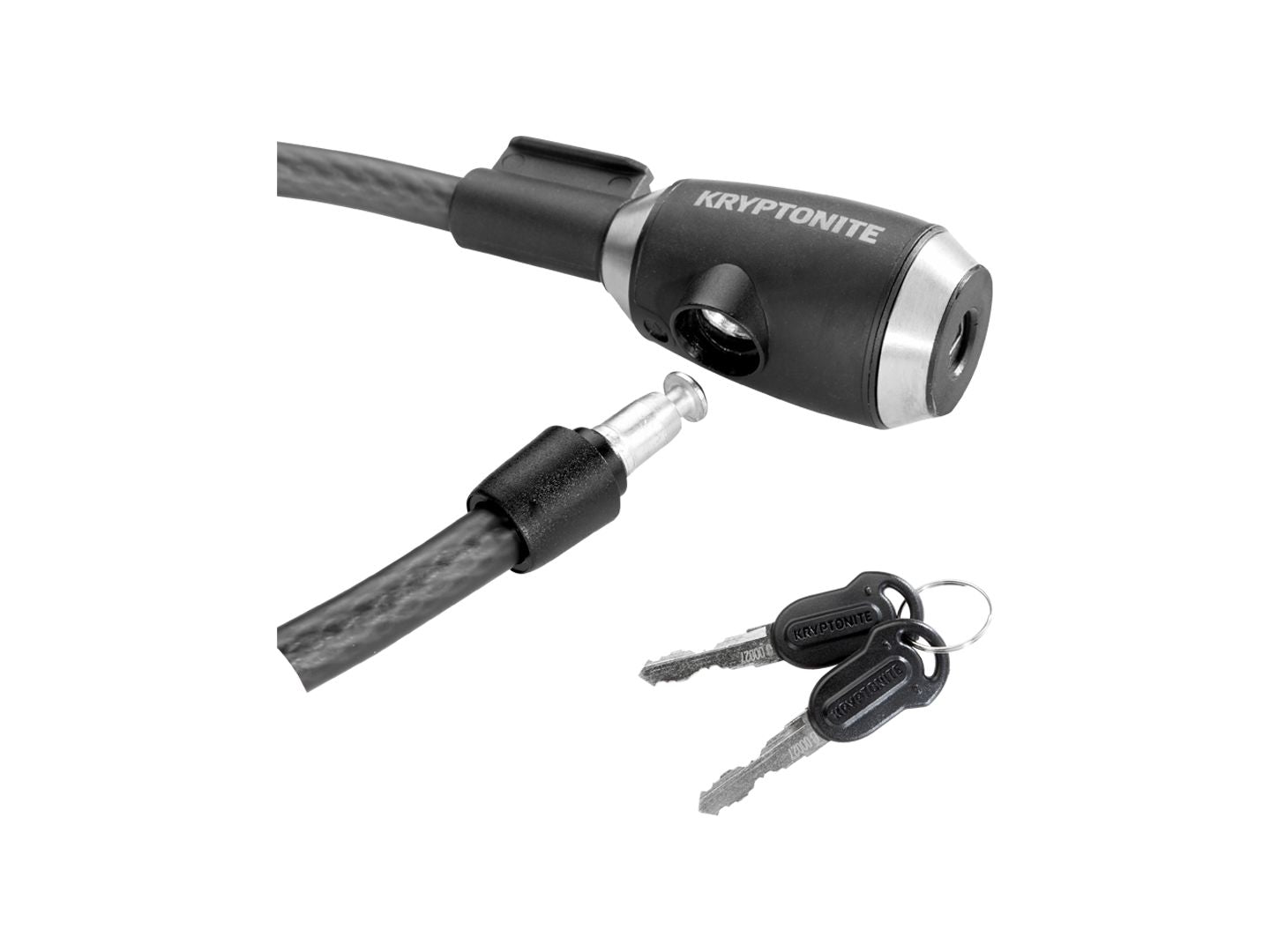 Kryptonite KryptoFlex 1018 Cable Lock - with Key 6 x 10mm