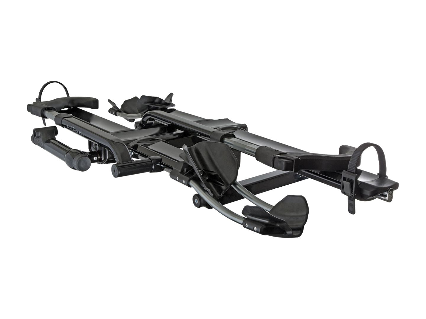 Kuat NV 2.0 Hitch Bike Rack - 2-Bike 1-1/4" Receiver - BLK Metallic/Gray Anodize
