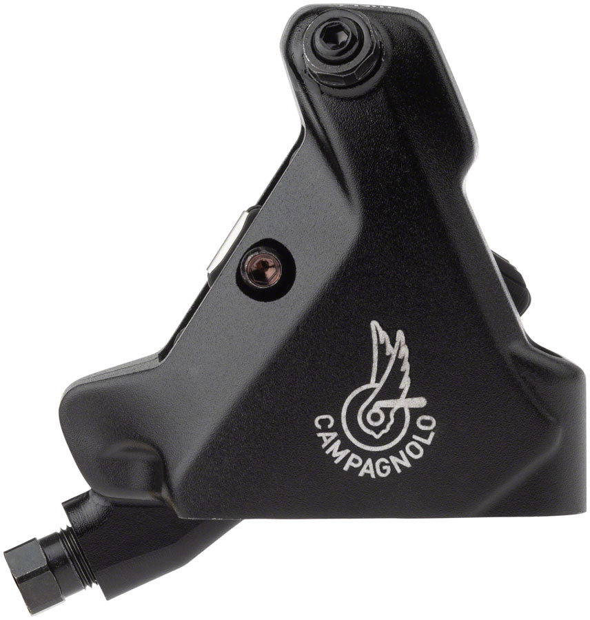 Campagnolo Super Record Ergopower EPS Hydraulic Brake/Shift Lever Disc Caliper - Left/Front 12-Speed 140mm Flat Mount Caliper BLK