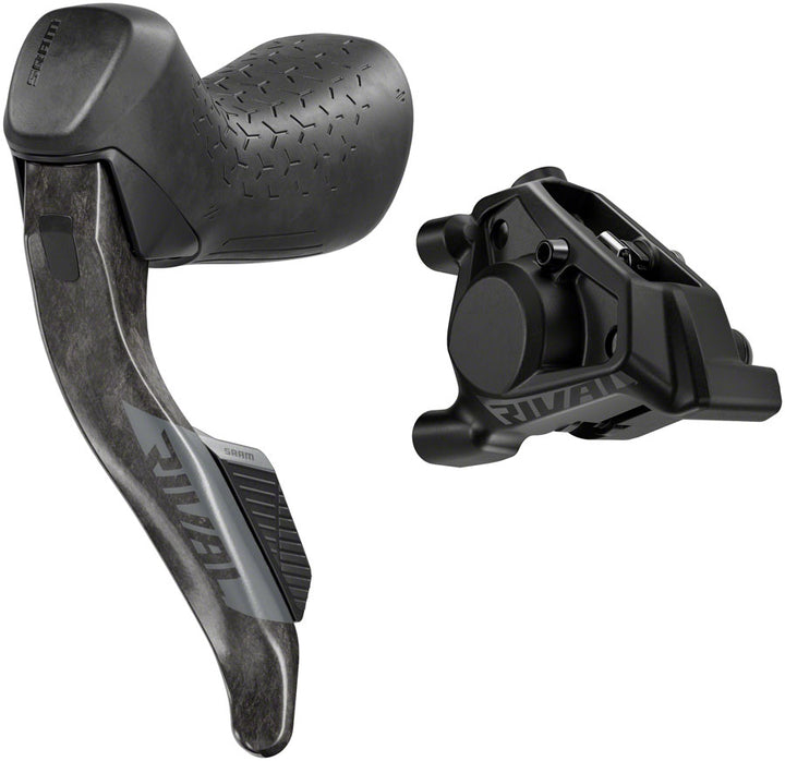 SRAM Rival eTap AXS HRD Shift/Brake Lever Hydraulic Disc Caliper - Left/Front Flat Mount 20mm Offset 950mm Hose BLK E1