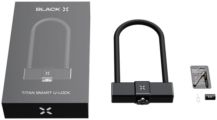 OnGuard BLACK X Titan Smart Shackle U-Lock - LS