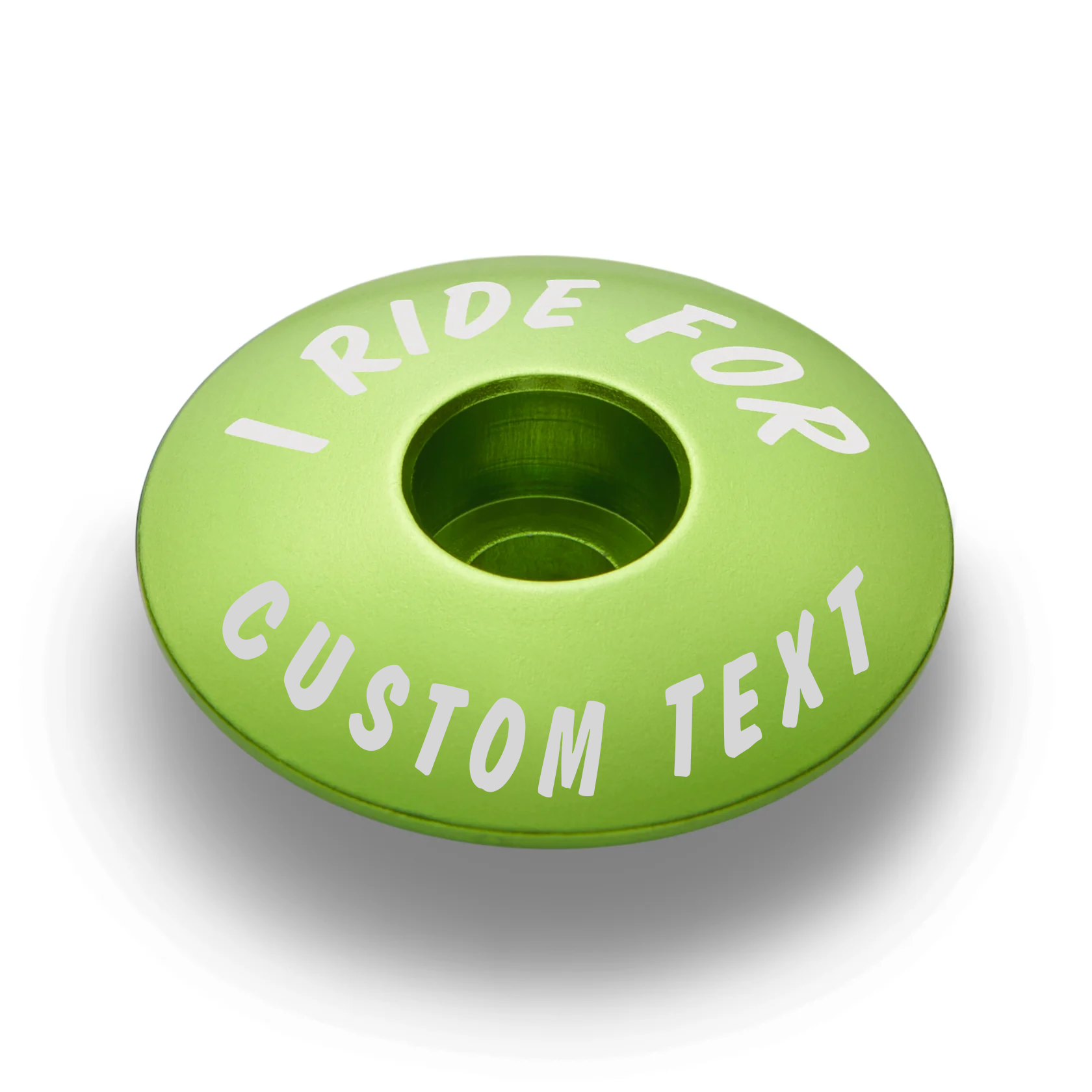 I Ride For - Custom Bicycle Headset Cap