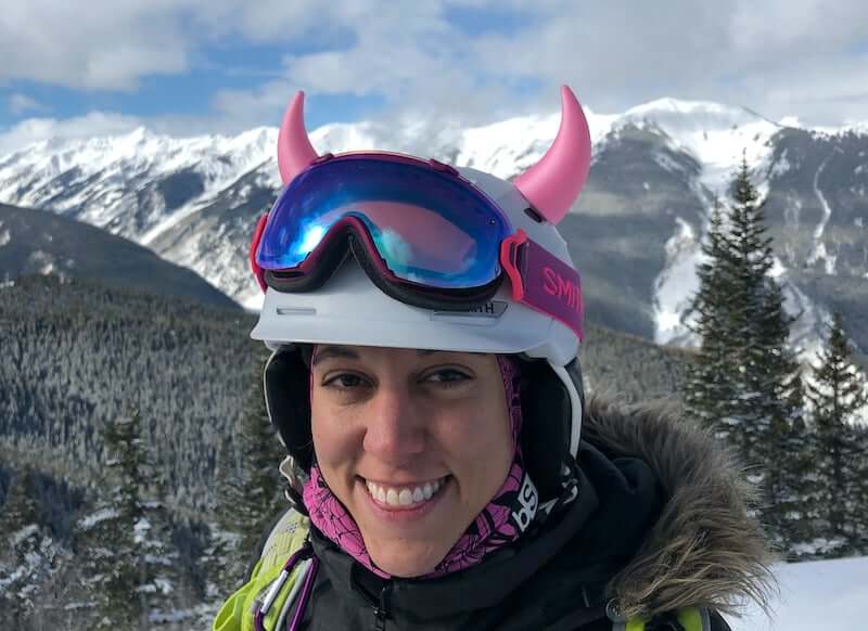 MagNeatOhz: Large Pink Devil Horns for Helmet
