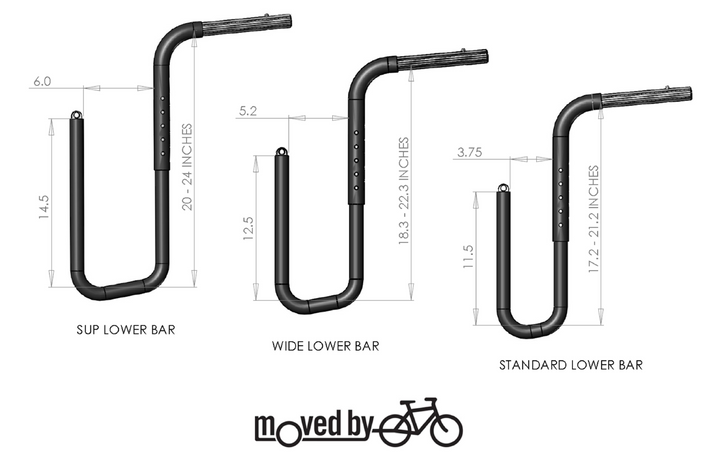 MBB Wide Lower Bar Set