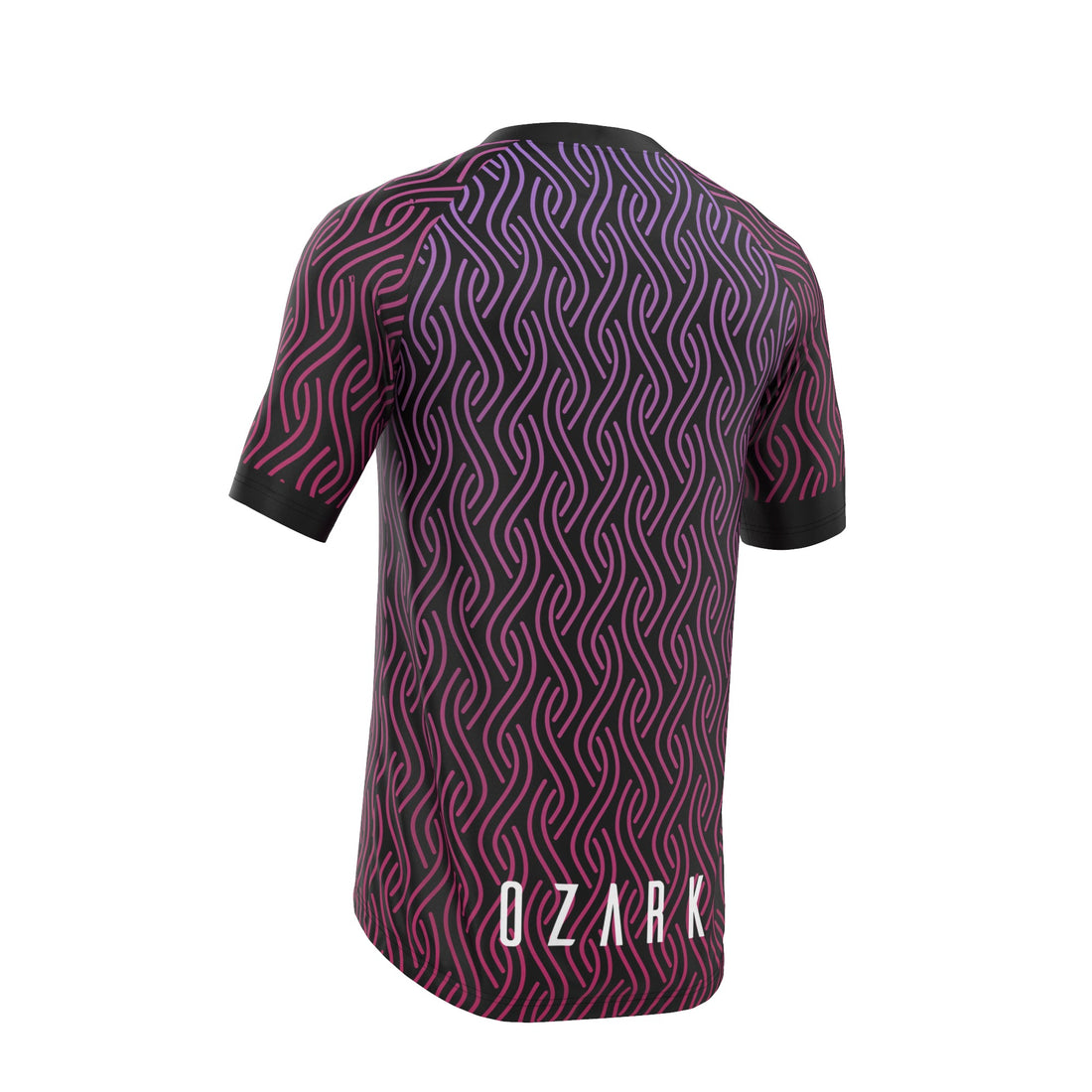 Men's MTB Short Sleeve Jersey | Purple Twist