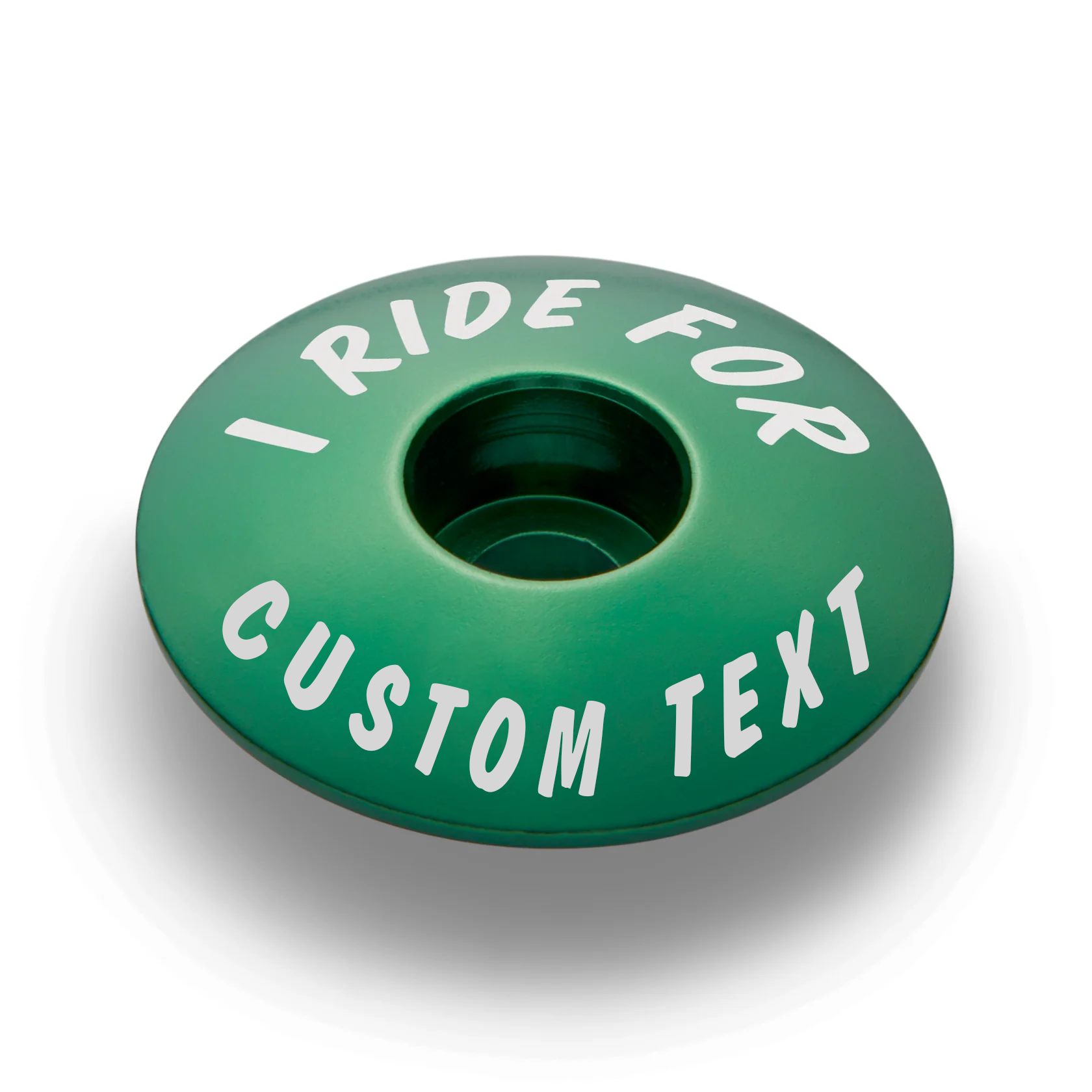 I Ride For - Custom Bicycle Headset Cap