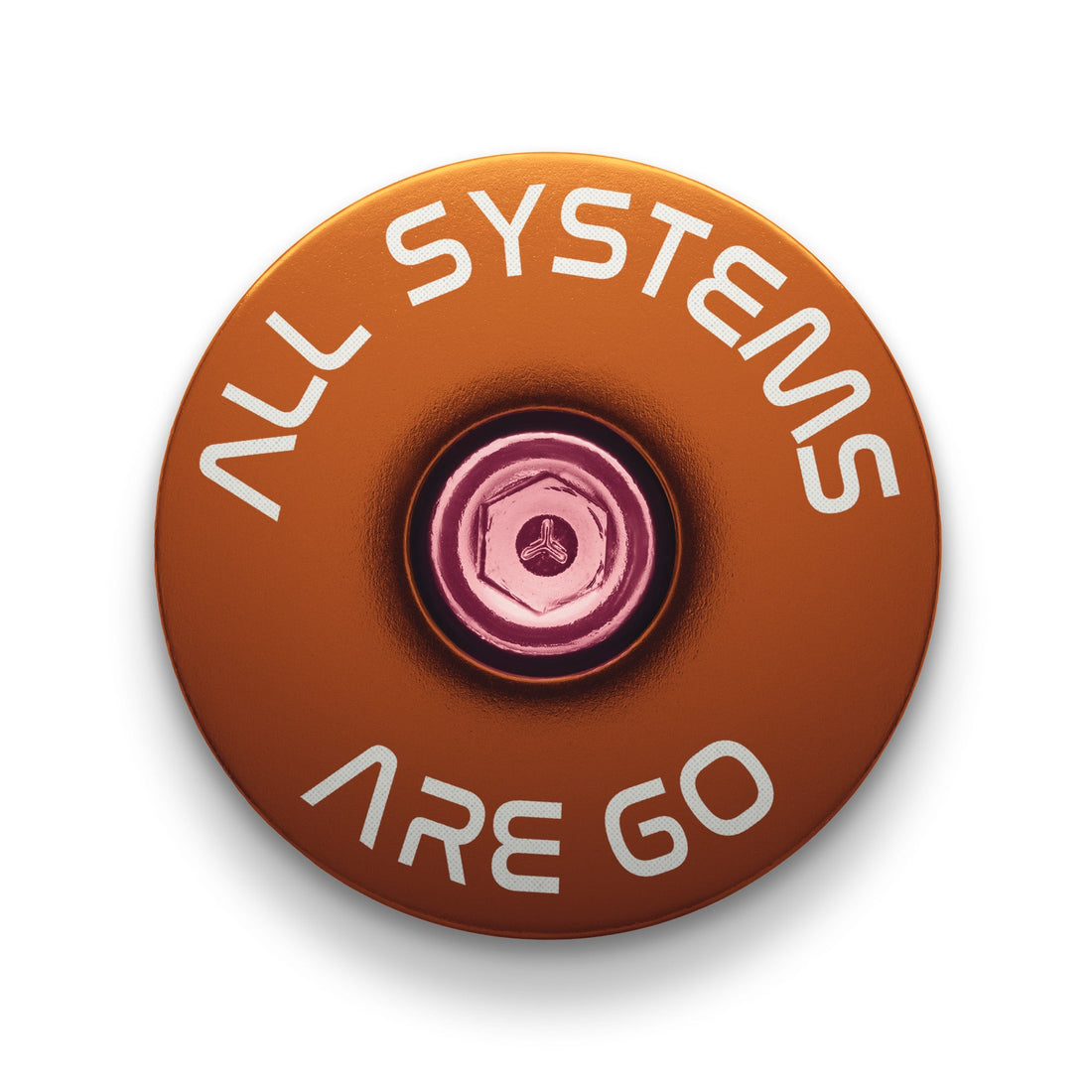 All Systems Are Go Bike Headset Cap