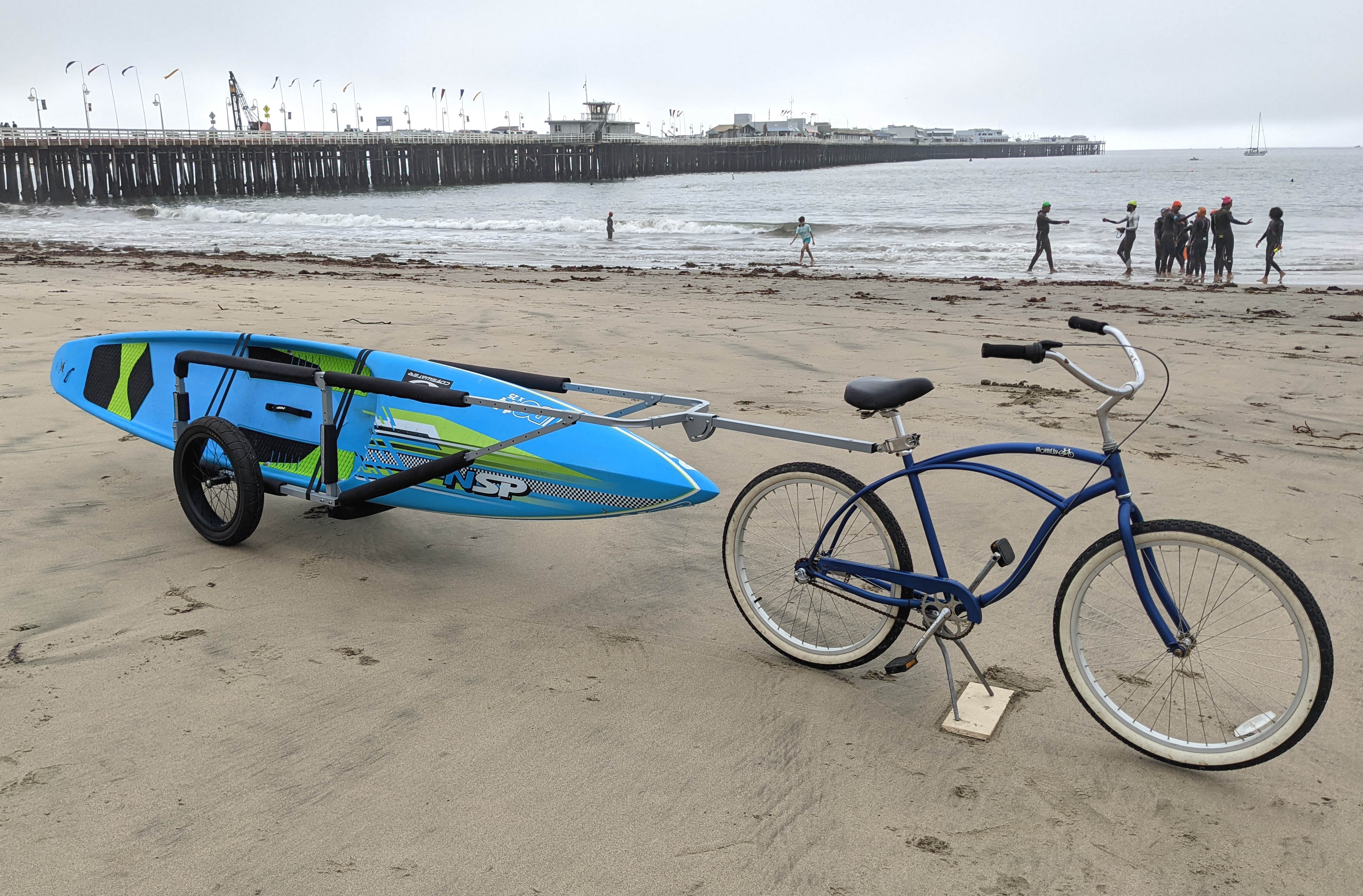 MBB SUP and Kayak Trailer V1 - Steel Frame