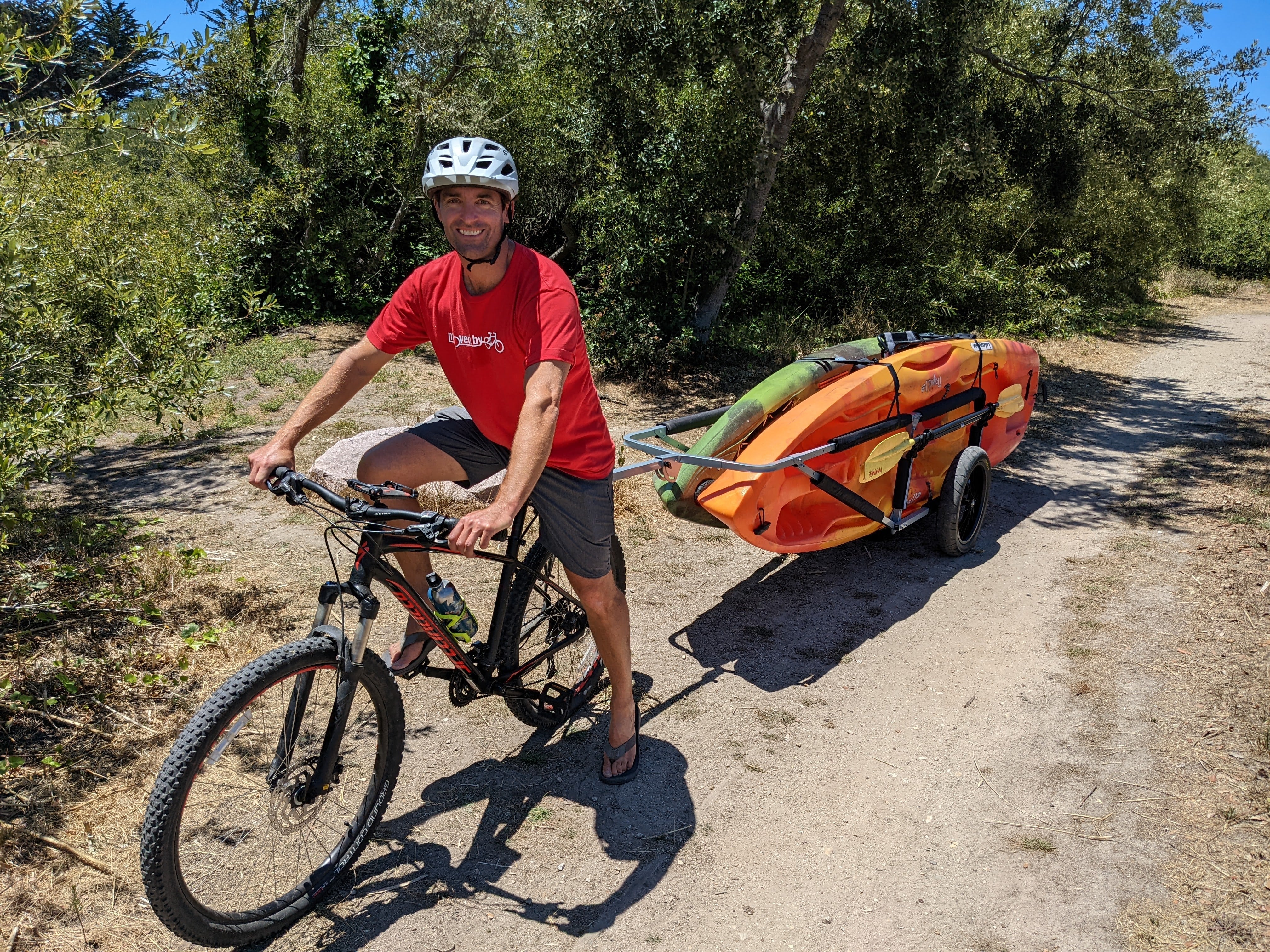 MBB SUP and Kayak Trailer V1 - Steel Frame