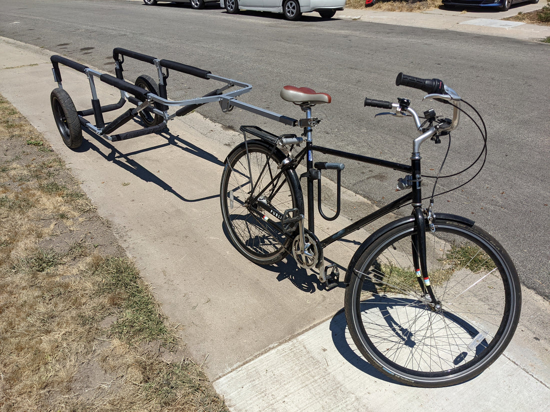 MBB SUP and Kayak Trailer V1 - Steel Frame