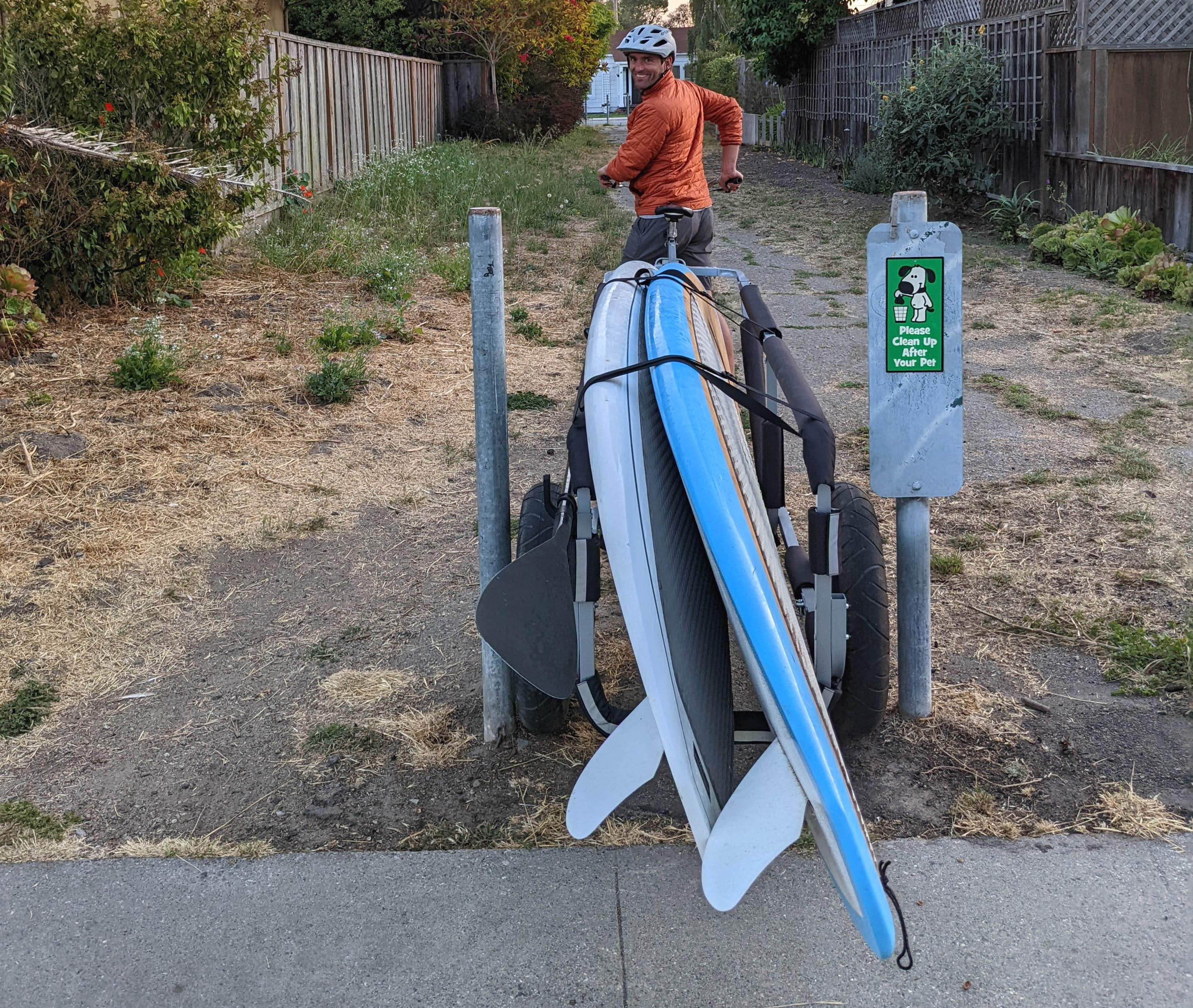 MBB SUP and Kayak Trailer V1 - Steel Frame